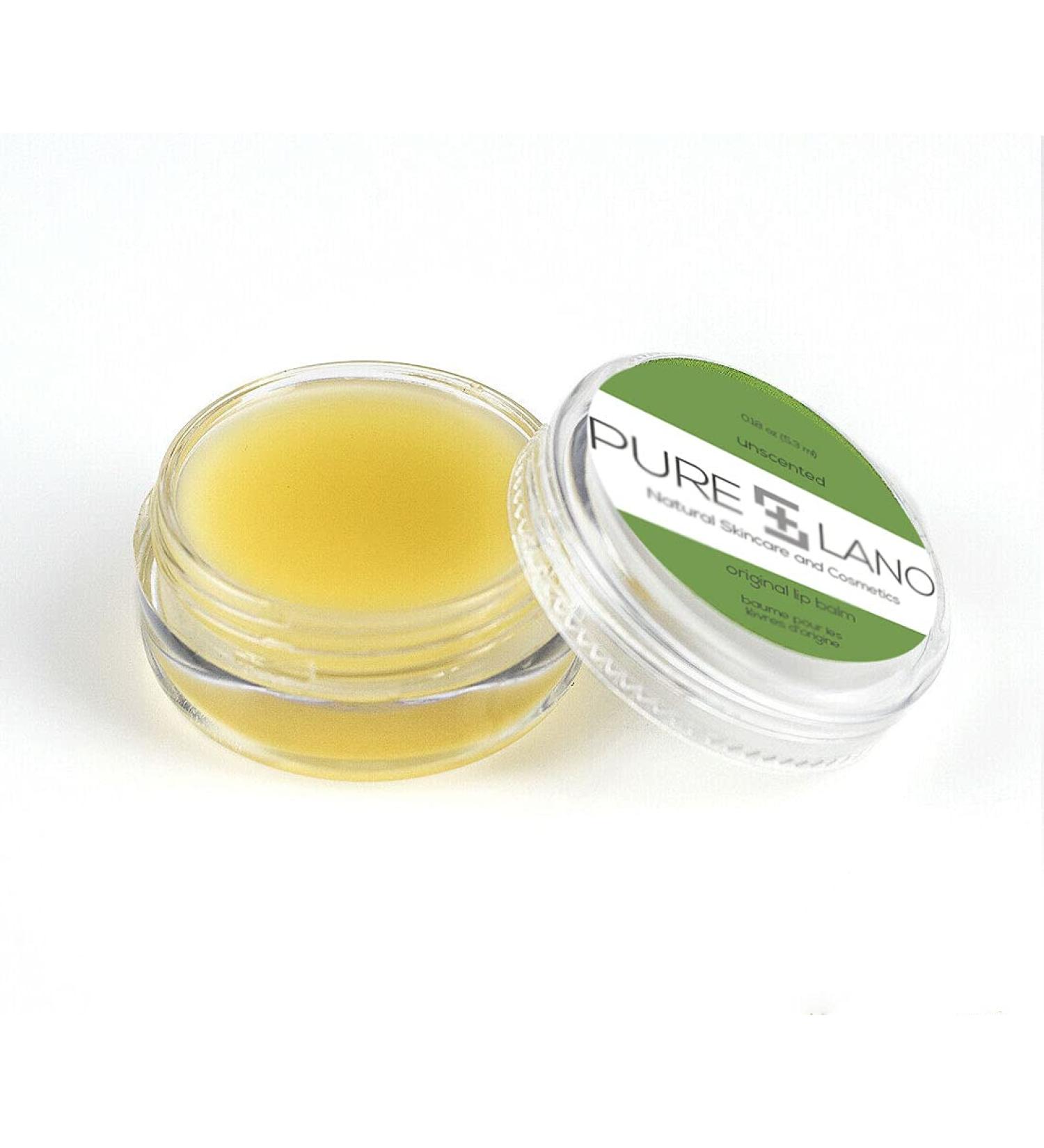 Pure Lano Original Lip Balm  Unscented 0.18 Fl Oz / 5.3 ml Unscented