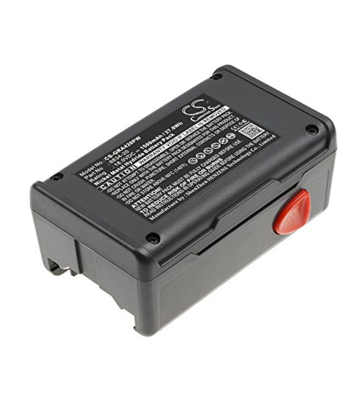 Replacement Battery 8834-20 - Compatible with 648844 8844-20 EasyCut 42 SmallCut 300 - 18.0V/1500mAh for Reliable Power & Performance - Buy Online on GoSupps.com
