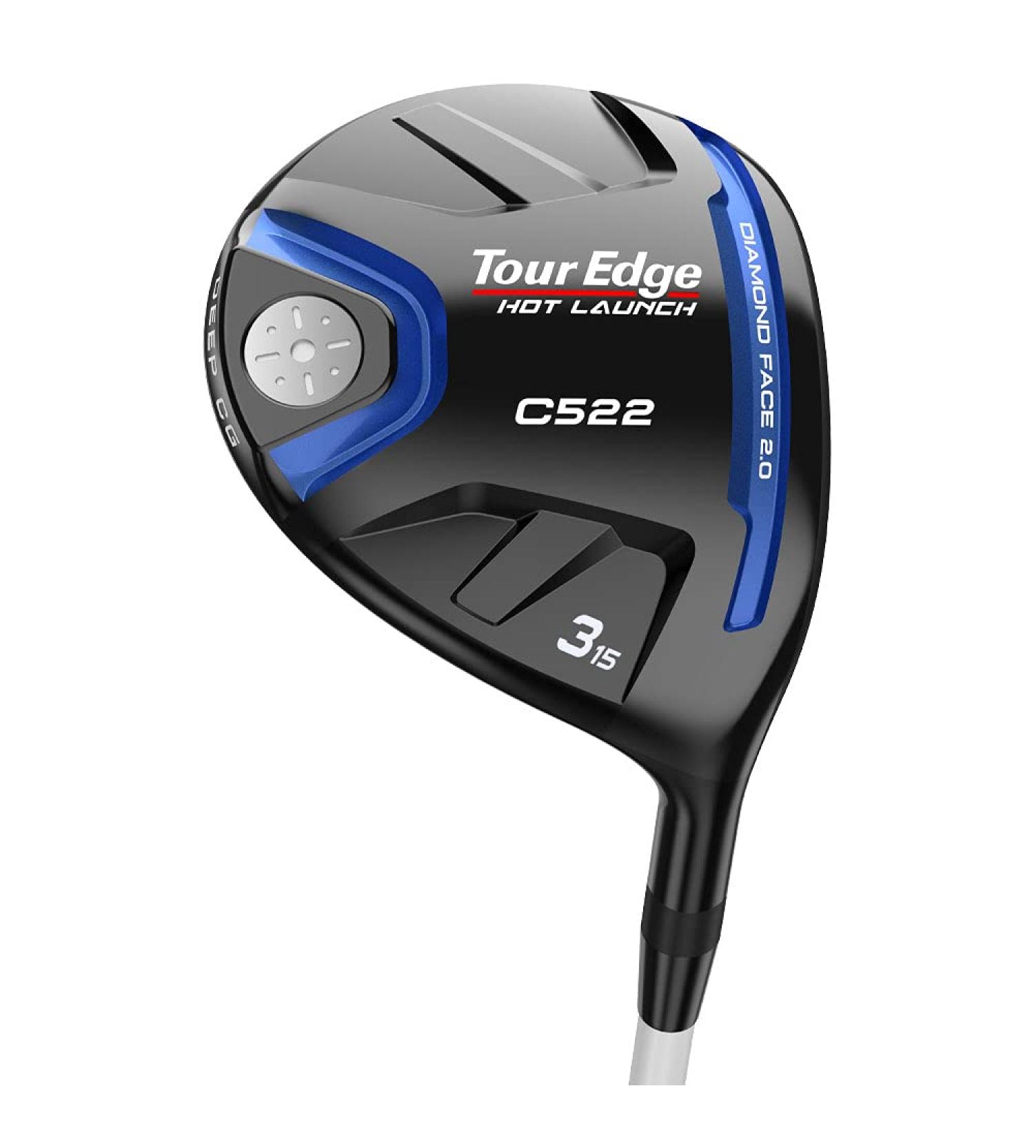 Tour Edge Hot Launch C522 #3 Fairway Wood - Graphite Senior Shaft - Buy Online on GoSupps.com