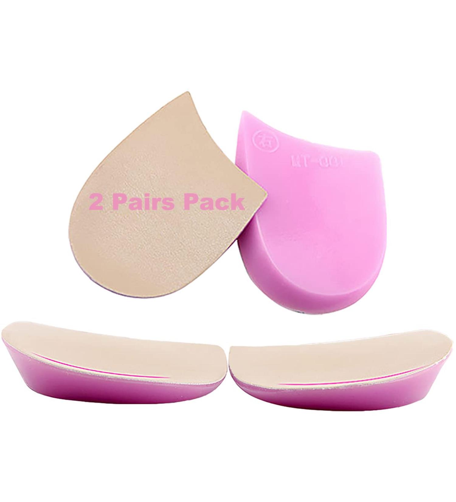 Knock-Knee & Bow Leg Correction Heel Cup Pads - Orthotic Inserts for O/X Type Legs (2 Pairs) - Buy Online on GoSupps.com