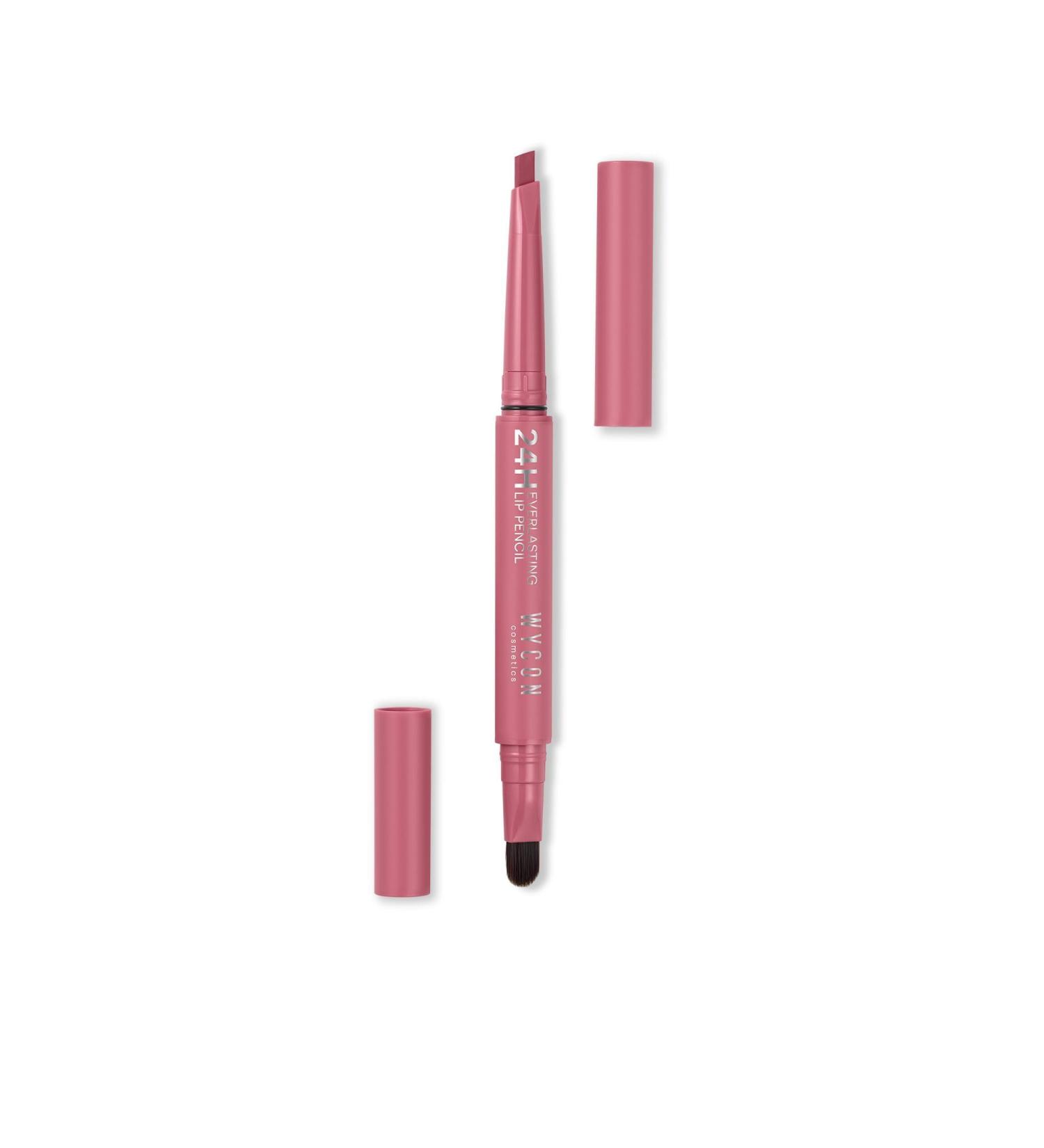 WYCON cosmetics WYCON Cosmetic EVERLASTING 24H LIP Automatic Lip Pencil with Soft Texture Precise Application and Extra Long Lasting Intense Colour - 23 GEM Roses