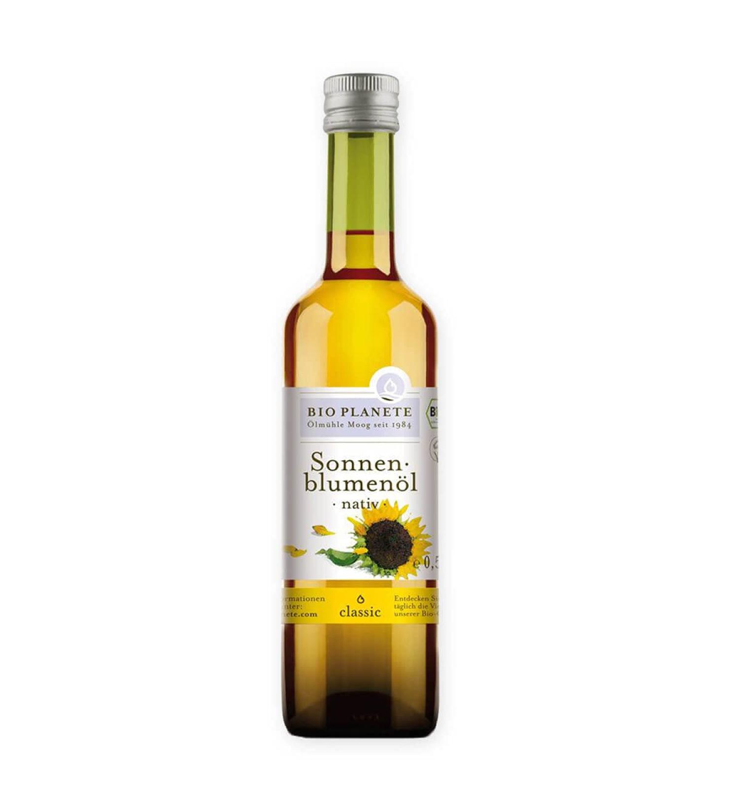 BIO PLANET Bio Planete Native Sunflower Oil 0.5 l