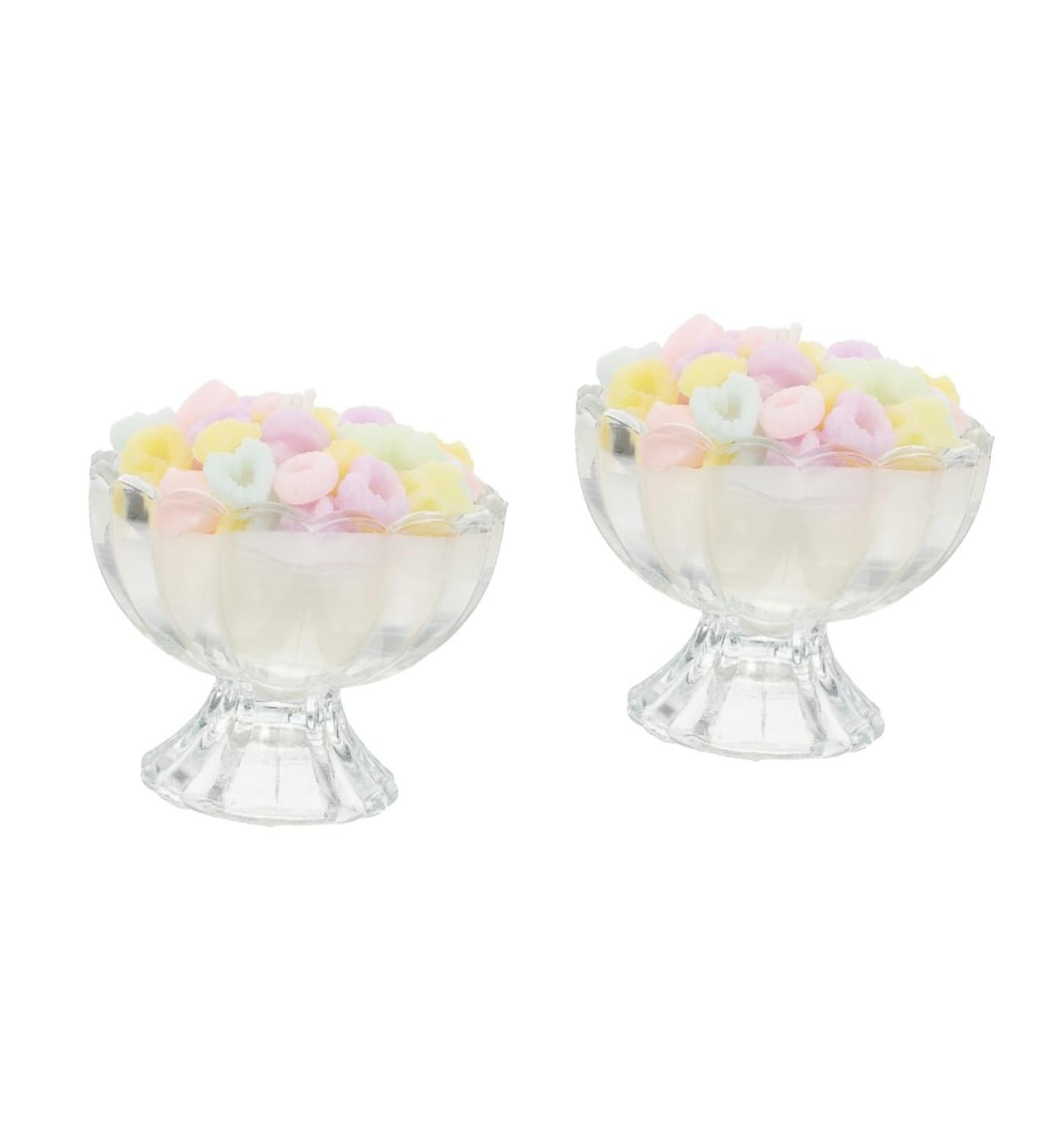 Shop Hemoton 2 Sets Candle Cup Tumblers - Scented Tealight Candles for Weddings & Christmas - Perfect for Parties & Atmosphere - Buy Online on GoSupps.com