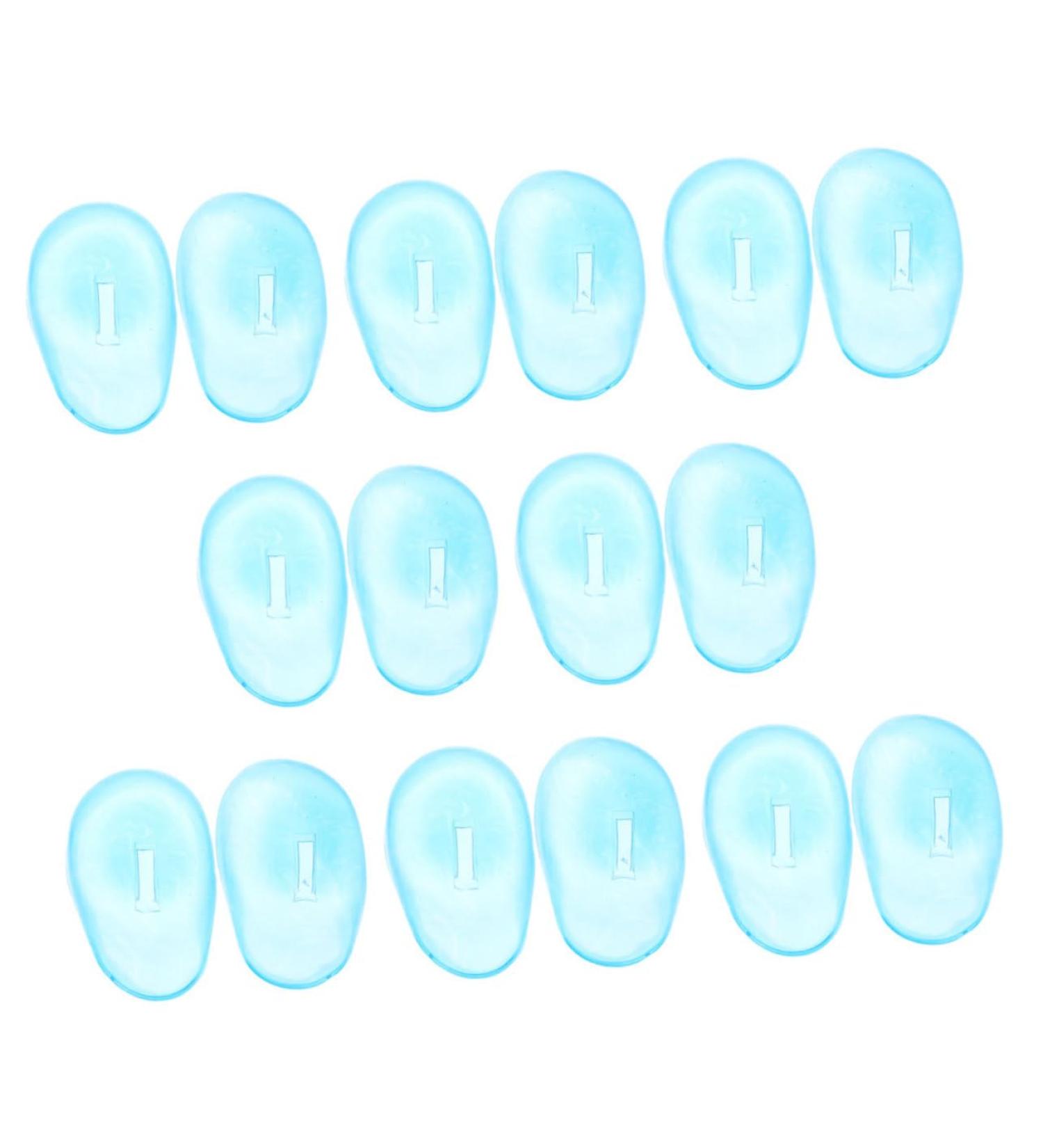HAPINARY 8 Pairs Hair Dye Ear Cups Ear Covers Ear Muffs for Hair Dye Hair Color Ear Covers Earmuffs for Hair Dye Ear Protector Ear Protection Silica Gel Sky Blue - Buy Online on GoSupps.com