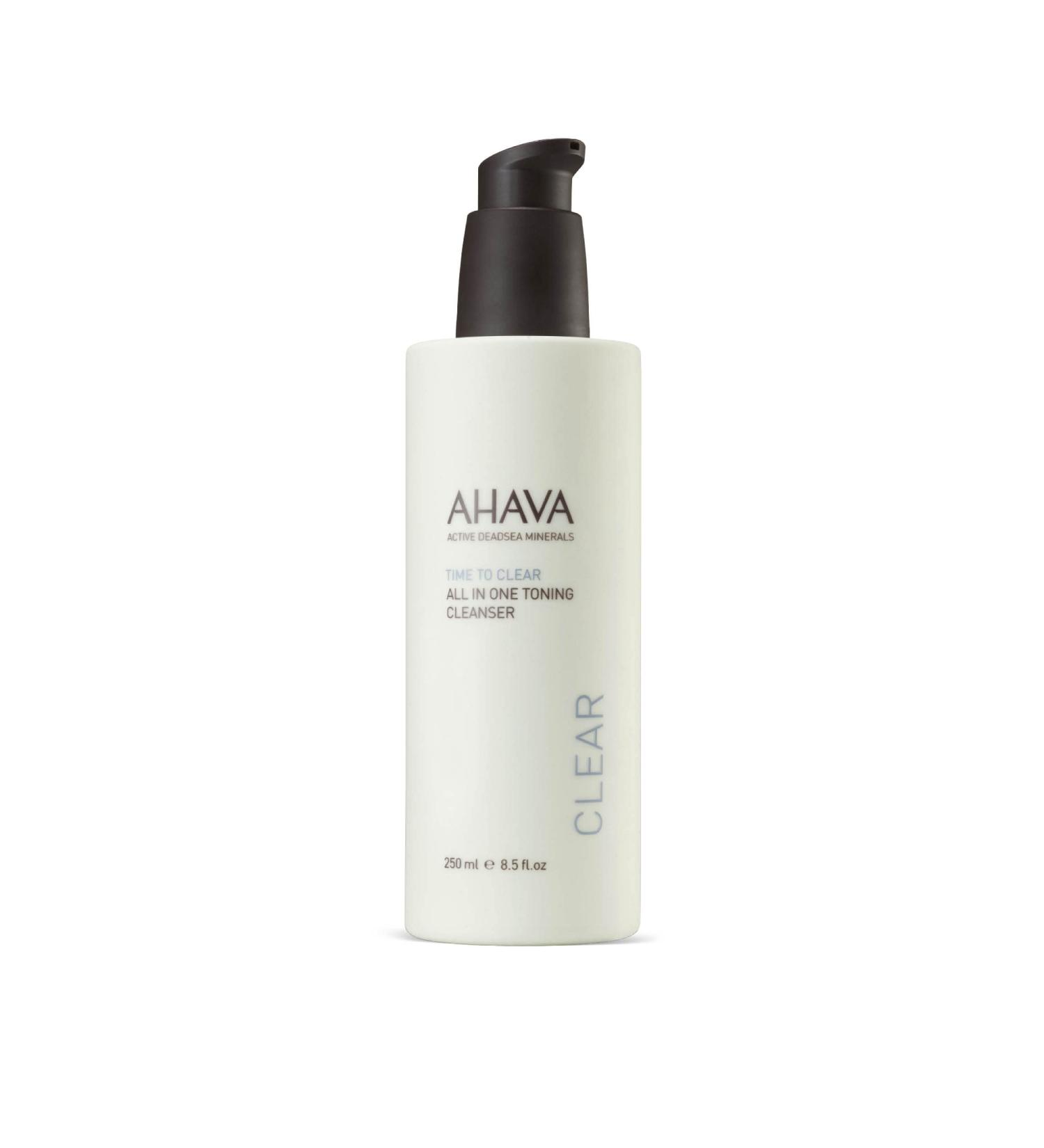 AHAVA All-In-One Toning Cleanser 8.5 Fl Oz - Best Skincare Essential - Buy Online on GoSupps.com
