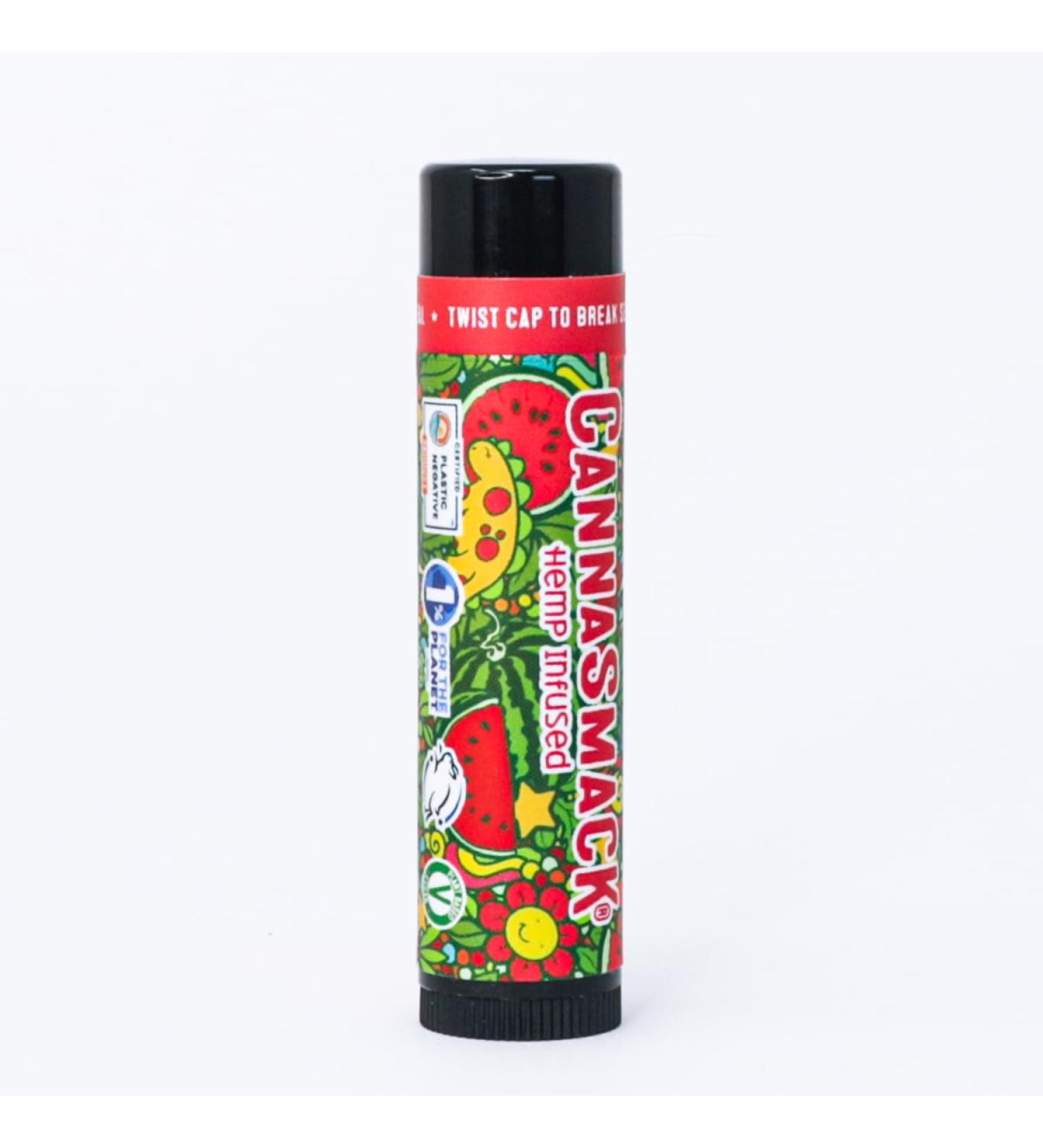 CannaSmack Vegan Hemp Lip Balm (Watermelon) - Buy Online on GoSupps.com