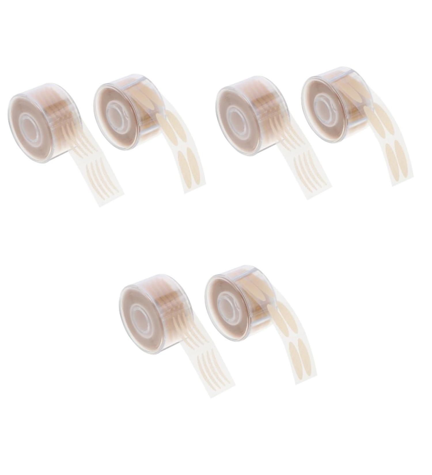 MAGICLULU 7200 Sheets Double Eyelid Sticker Invisible Tape Invisible Eyelid Double Sided Boobtape Duct Tape Clear Transparent Tape Droopy Eyelid Tape Lace Double Back Adhesive Strip Olives - Buy Online on GoSupps.com