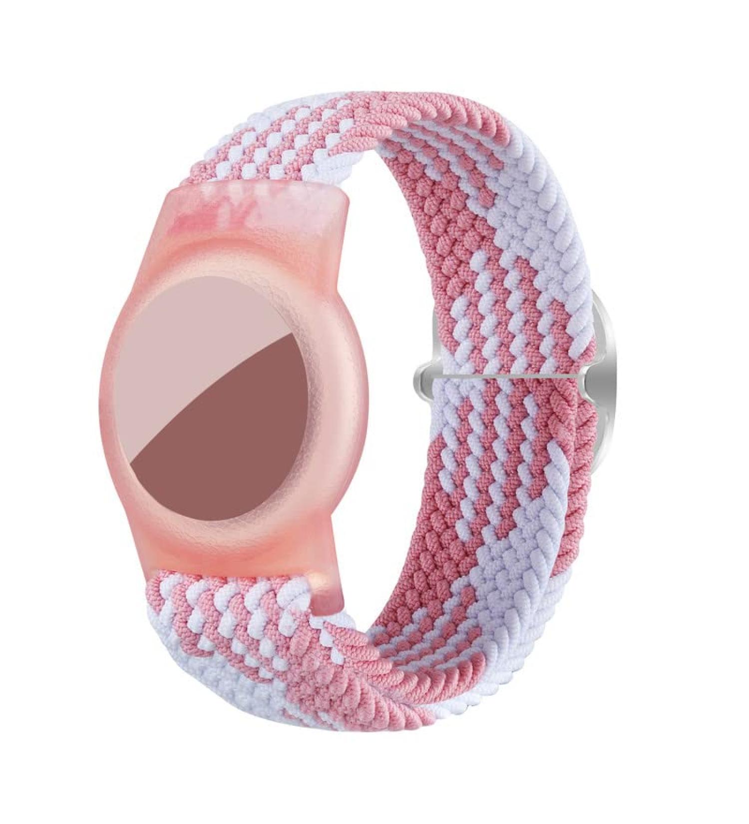 HPHRE Colorful Pink Wristband Bracelet for Kids and Adults - Adjustable Buckle, Stretchable Elastics - Compatible with Apple HPHRE - Boys and Girls - Buy Online on GoSupps.com