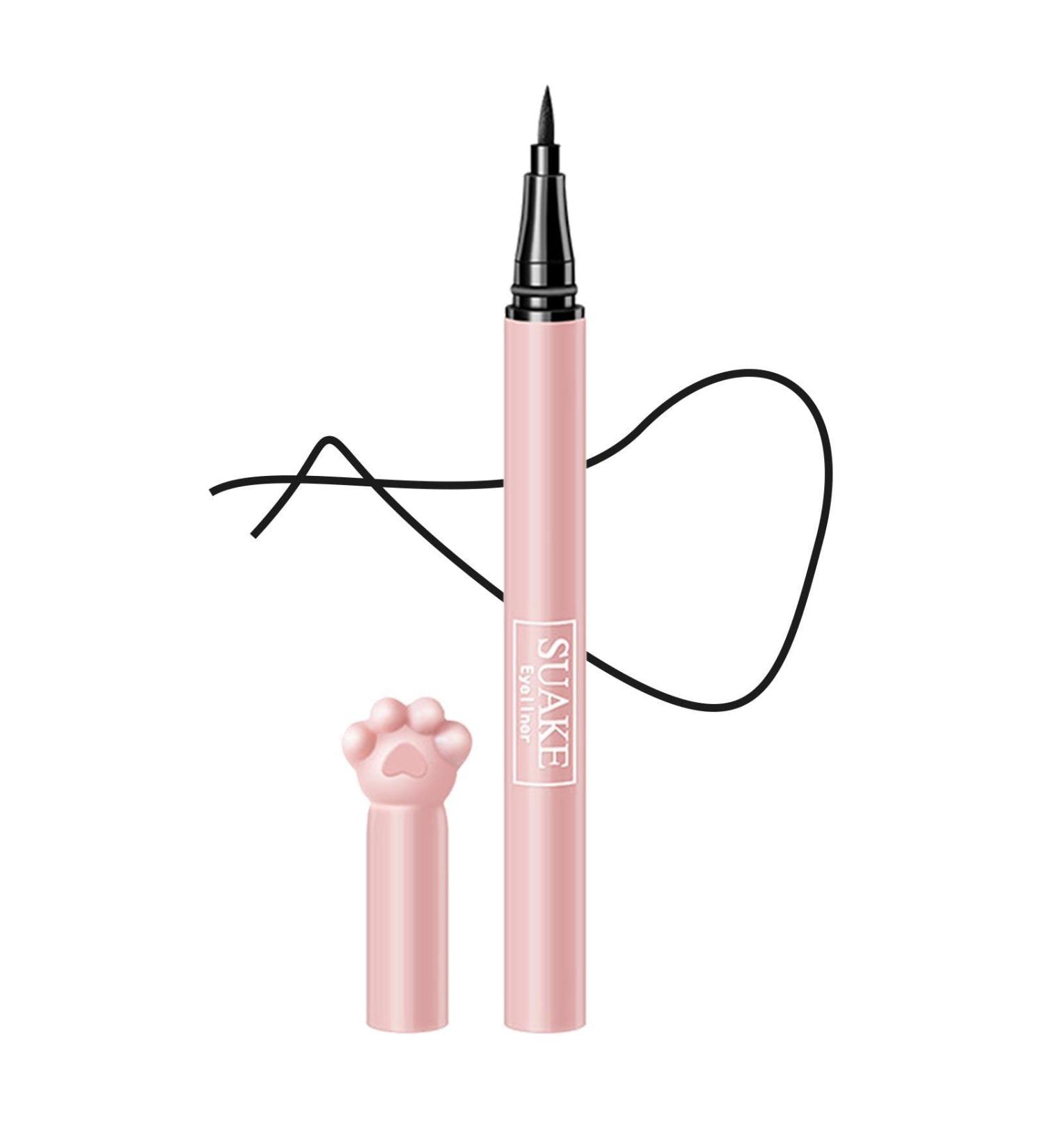 leryveo Eyeliner Stamp | Cat Eyeliner 24 Hours Long Lasting Waterproof Quick Dry Eyeliner Pencil Ultra Black for Makeup Show Prom Night Party - Buy Online on GoSupps.com
