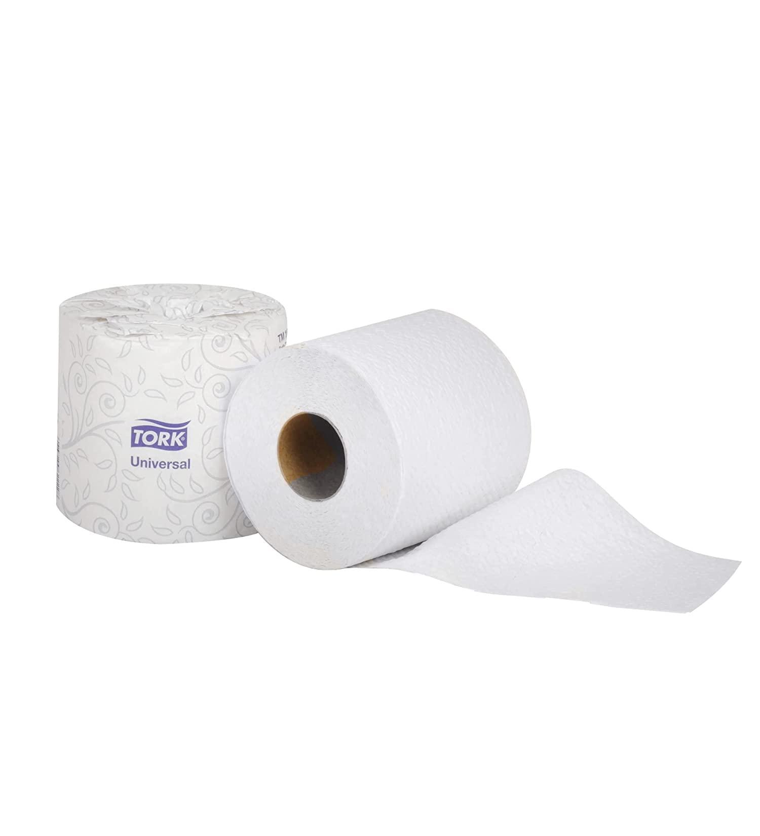 Tork Universal TM1602 Bath Tissue Roll 2-Ply 4" Width x 3.75" Length White (Case of 48 Rolls 420 per roll 20 160 Sheets) - Buy Online on GoSupps.com