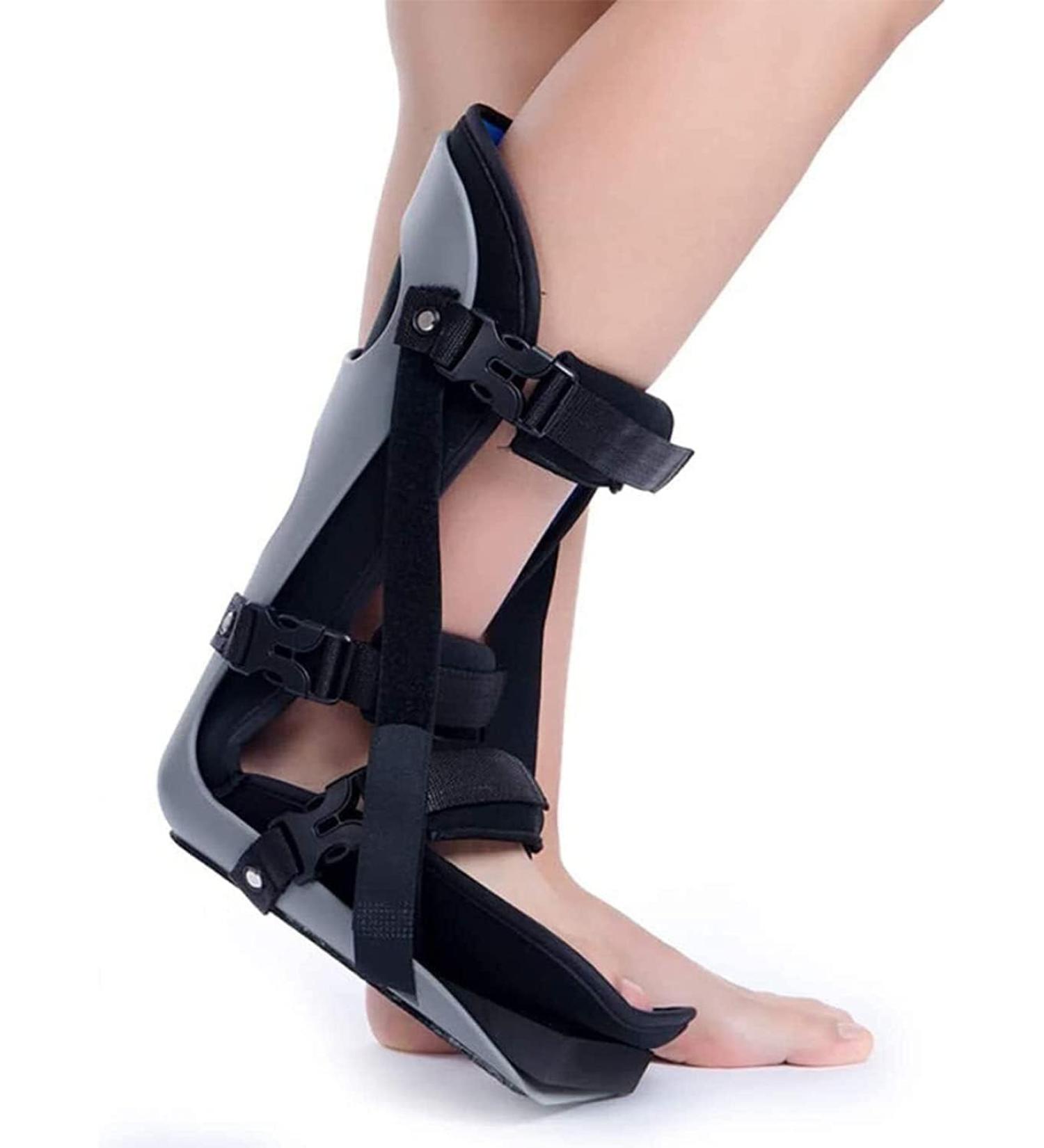 Adjustable Ankle Foot Orthosis for Foot Drop | Stabiliser Support for Dorsiflexion - Medium Size - Buy Online on GoSupps.com