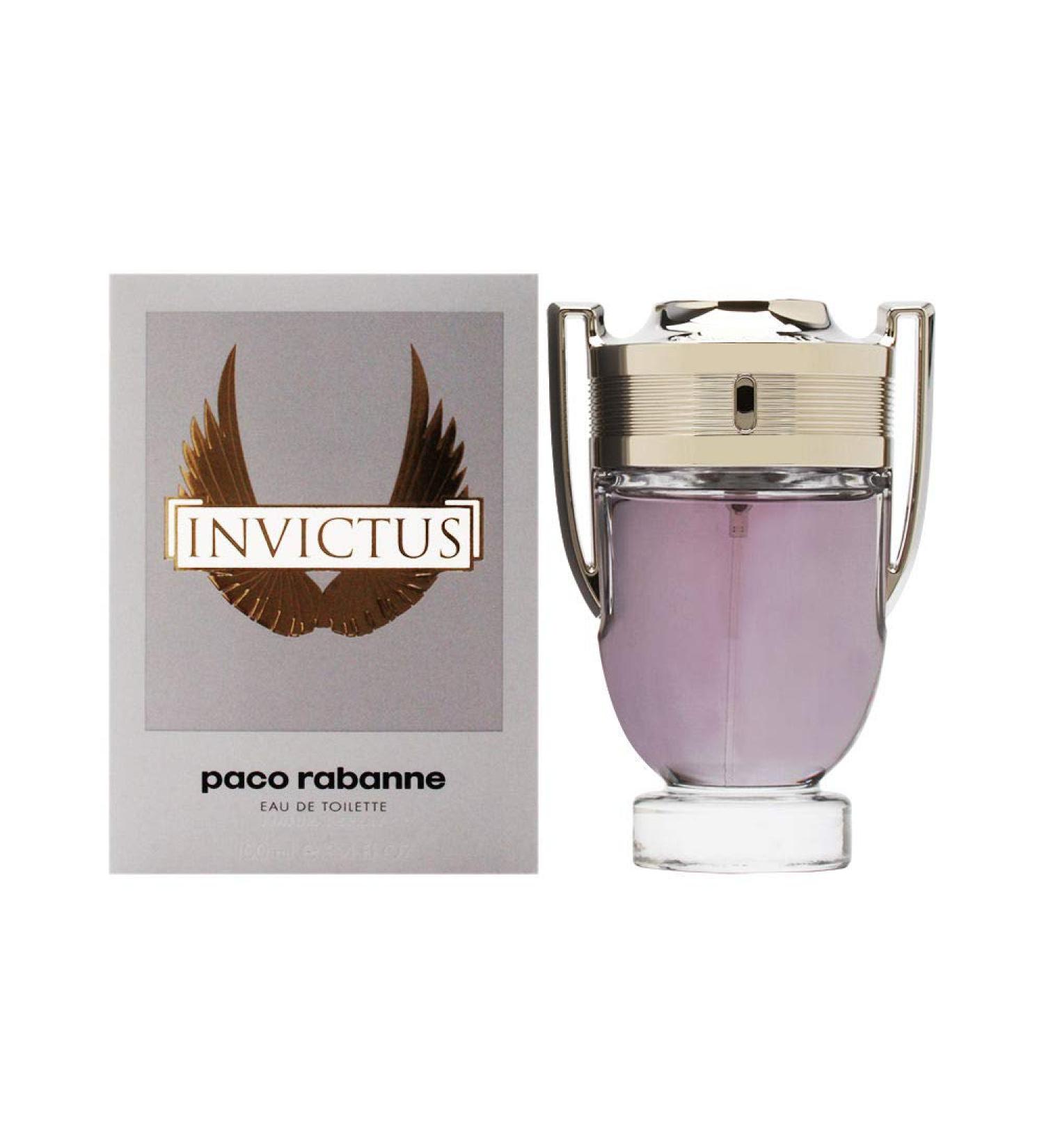 Paco Rabanne Invictus Fragrance For Men - Ecstatically Addictive - Scent Of Victory - Notes Of Sea Grapefruit And Guaiac Wood - Smash Up Of Freshness And Heat - Powerful Stimulant - Edt Spray - 3.4 Oz