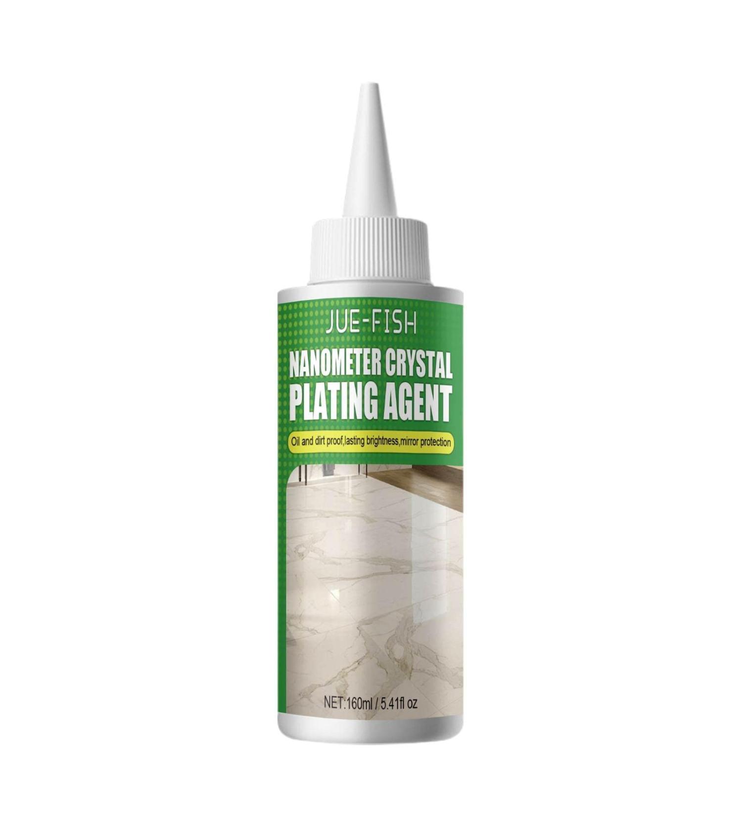 2 Marble Nano Crystal-Plating Agent Coating of Stone Nanocrystals Stone Crystal Plating Agent Marble Ceramic Scratch Repair Polish Clean Nano Crystal Plating Agent for Kitchen 2 pcs 160ml|160ml - Buy Online on GoSupps.com