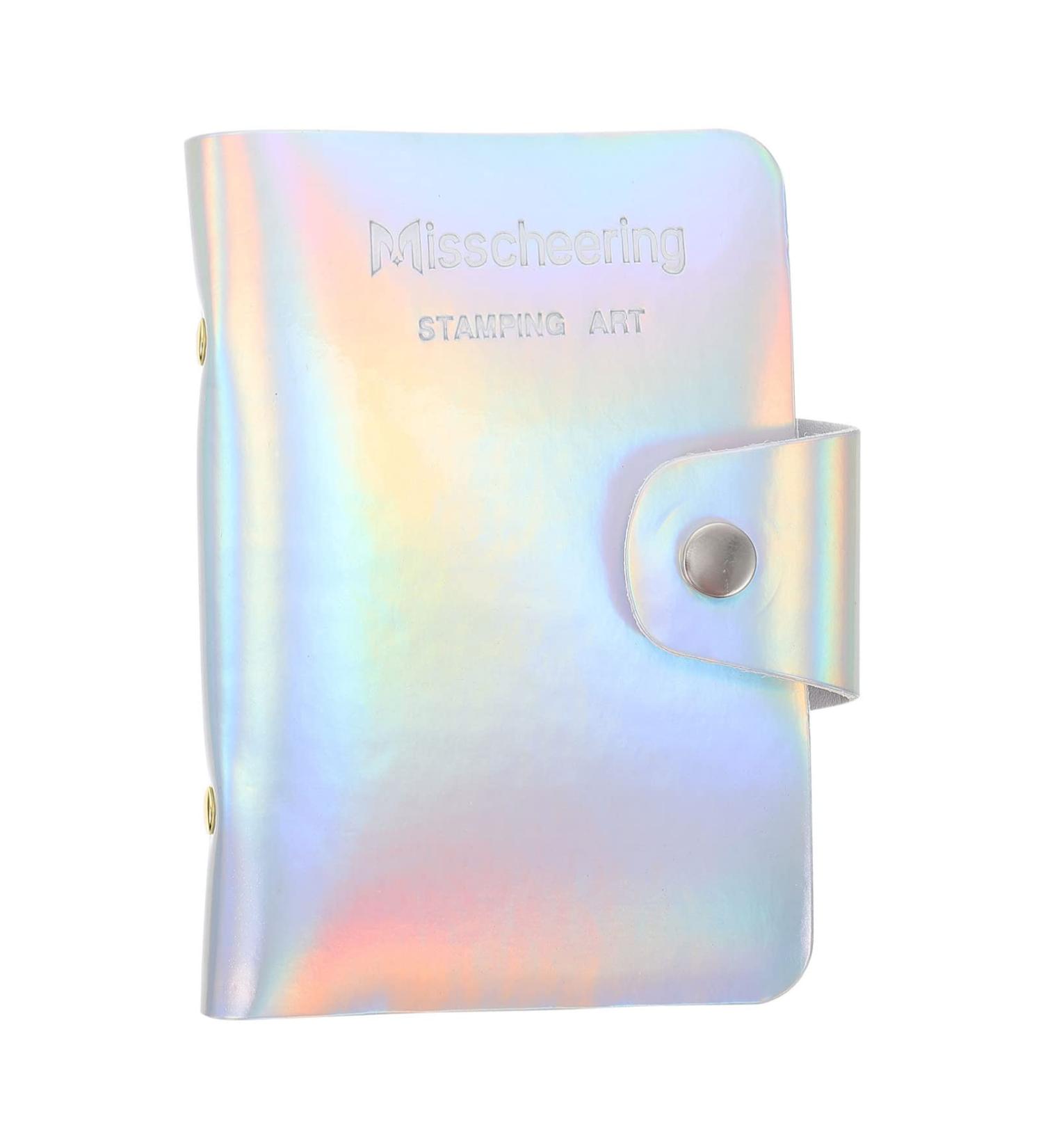 Buy Lurrose Nail Art Stamp Holder - 2-Piece Collection with 20 Slots for Organizing & Storing Stamping Plates - Perfect for Nail Art Enthusiasts | International Shipping Available - Buy Online on GoSupps.com