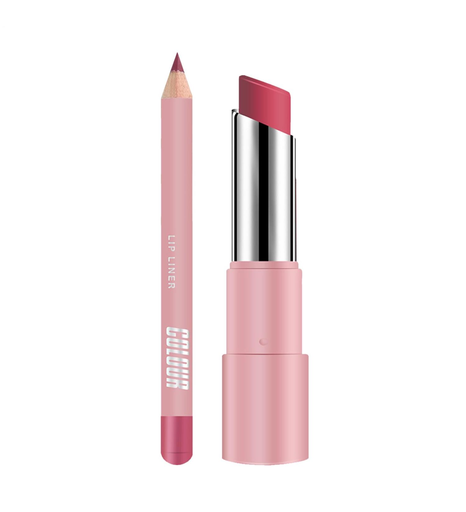 Colored Lip BalmWaterproof Lip Liner Color Stick Nourishing Long Lasting Volumizing NonSticky Matte Lip Balm for Cold Weather Daily Makeup 05 - Buy Online on GoSupps.com