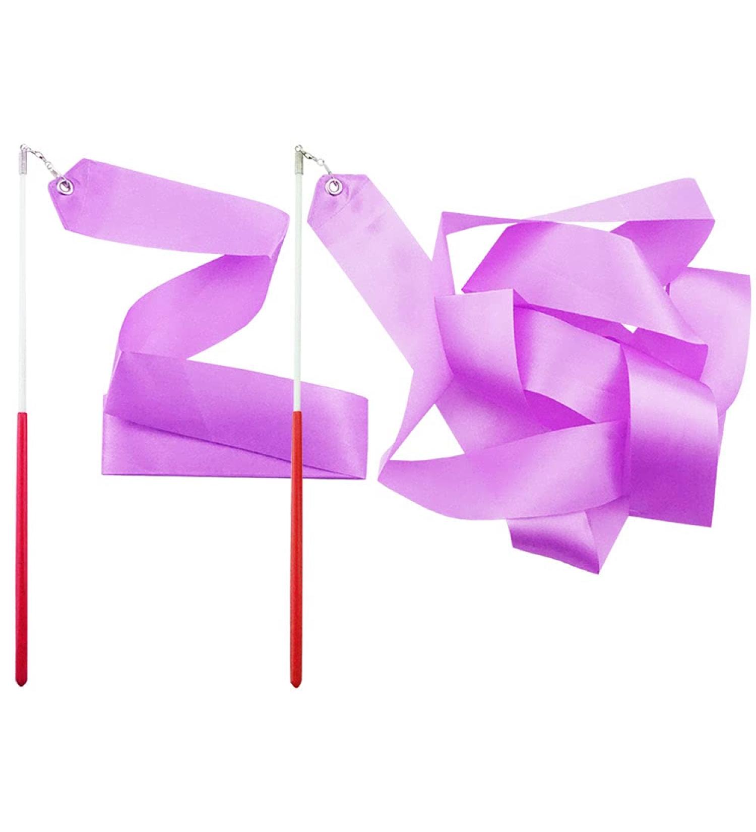 FAZHBARY 2 Pack Rhythmic Gymnastics Wands for Kids - Lilac Colour - Buy Online on GoSupps.com