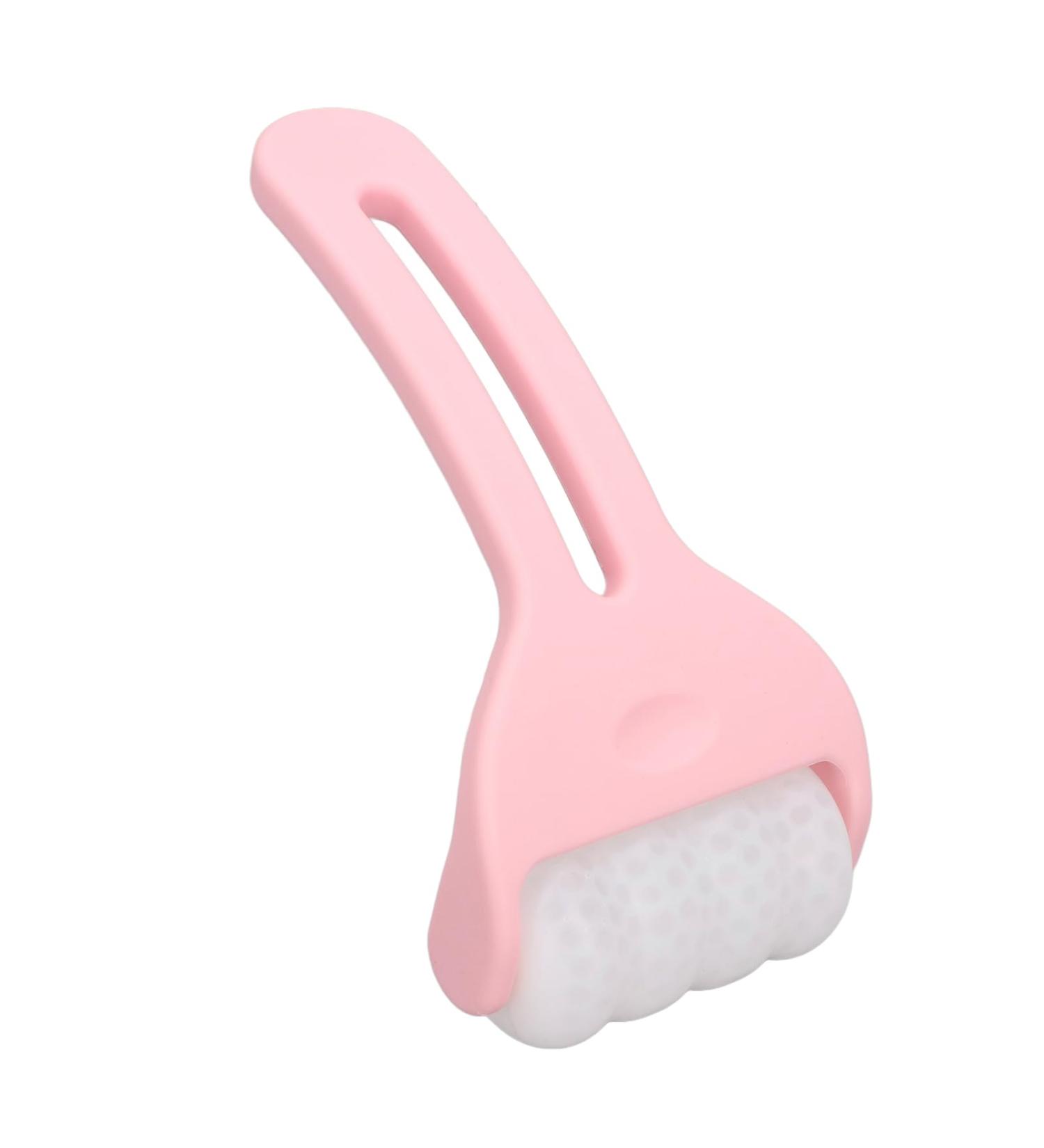 YUYTE Ice Roller - Pink Stainless Steel Face Massager for Puffiness & Skin Care - Buy Online on GoSupps.com