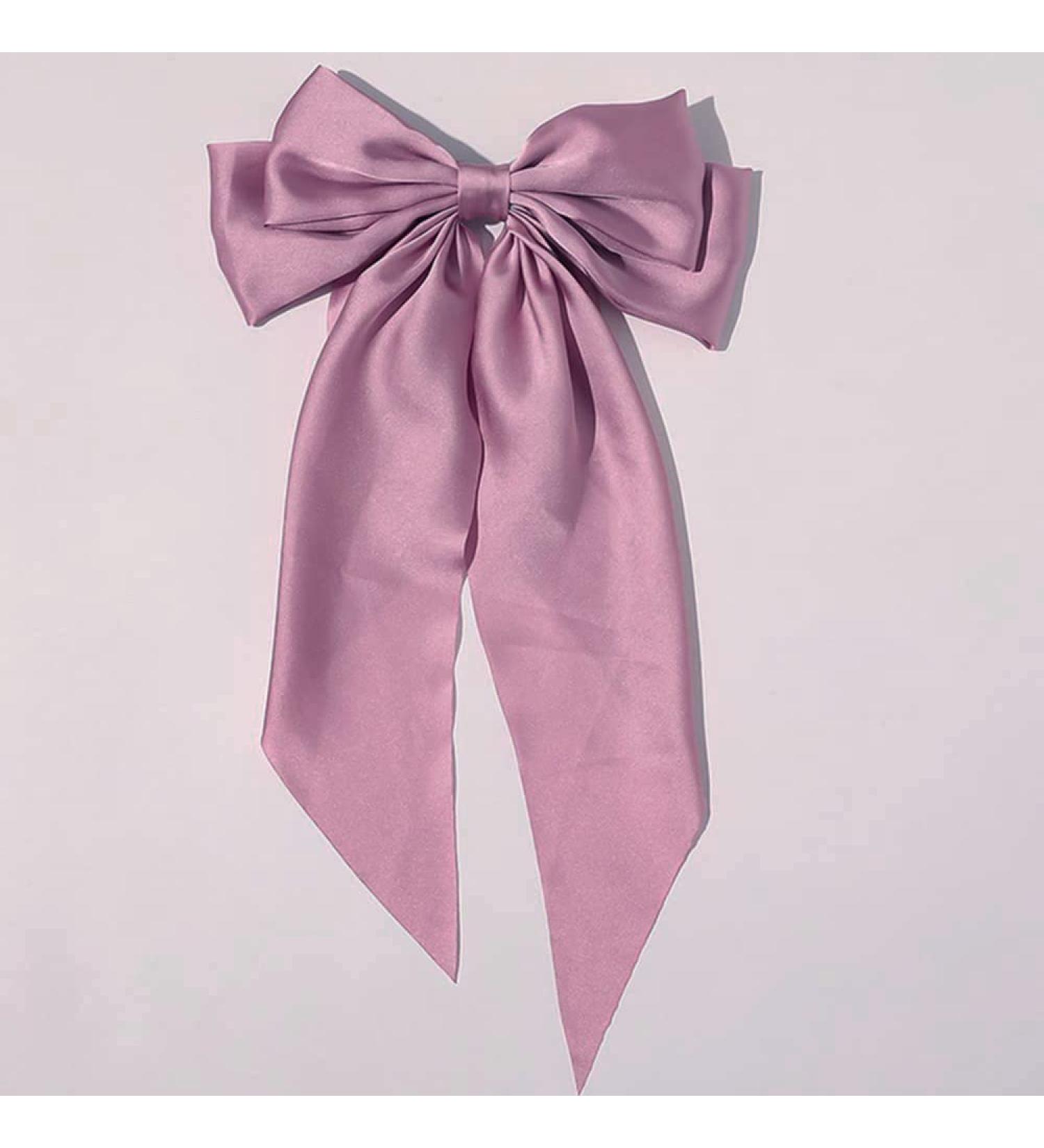 Elegant 40cm Large Pink Fabric Hair Clip Perfect Hair Accessories for Women & Girls Ideal for Thick & Thin Hair - Buy Online on GoSupps.com