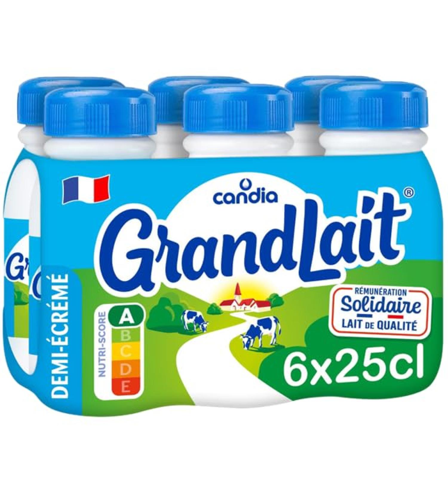 Candia GrandLait 25cl (pack de 6)