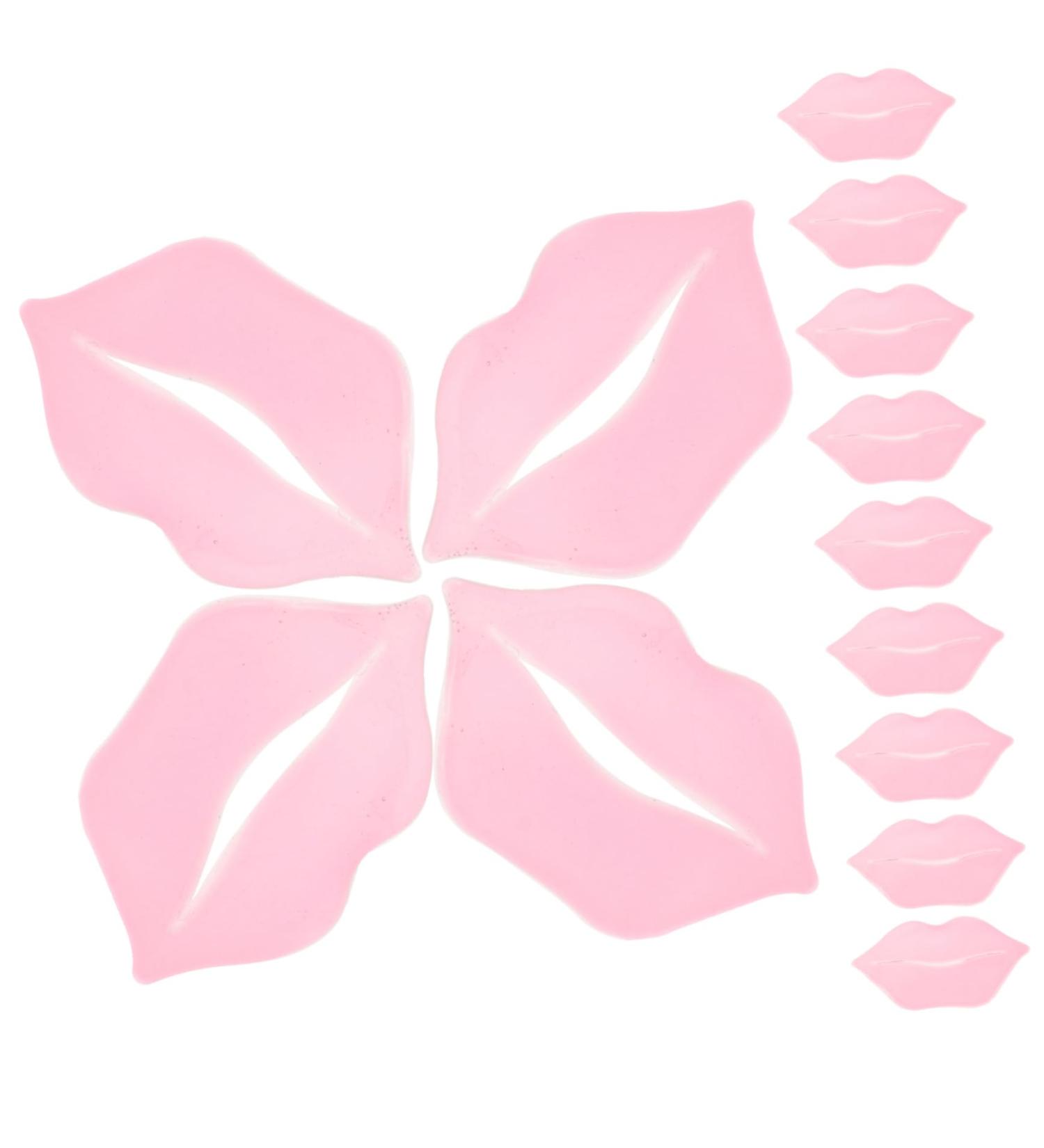 WOONEKY 20pcs Lip Care Masks Drying Lip Exfoliator Scrub Peptide Makeup Supplies for Women Random Style - Buy Online on GoSupps.com