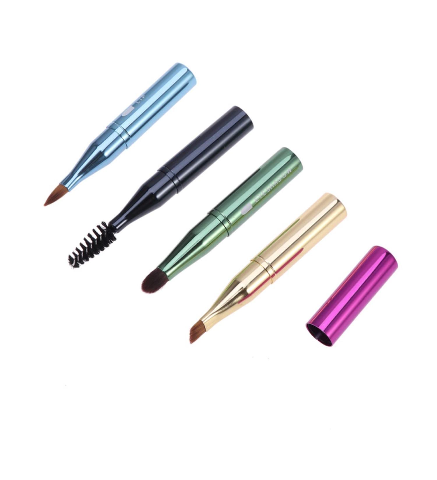 Angoily 1pc 4 1 Professional Makeup Brushes Makeup Brushes Professional Portable Makeup Brush Set Ladies Makeup Brush Eyebrow Brush A Generation of Makeup Brushes Smudge Brush - Buy Online on GoSupps.com