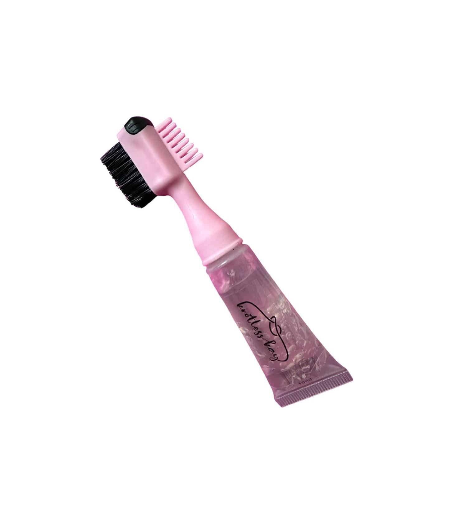 Knotless Kay Edge Buddy - Effortless Edge Control Tool for Sleek Edges - Gentle on All Hair Types - Travel-Friendly & Comfortable Grip - Pink Hair Care Essential - Buy Online on GoSupps.com