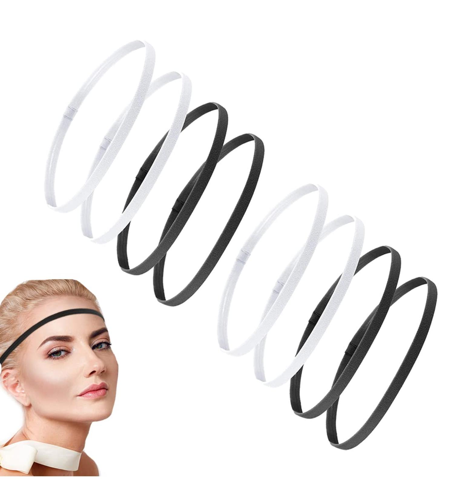 Shop Sjbautyo 8-Piece Sports Headbands Non-Slip Hair Bands for Men | Ideal for Gym Hockey Football Tennis & Yoga - Buy Online on GoSupps.com