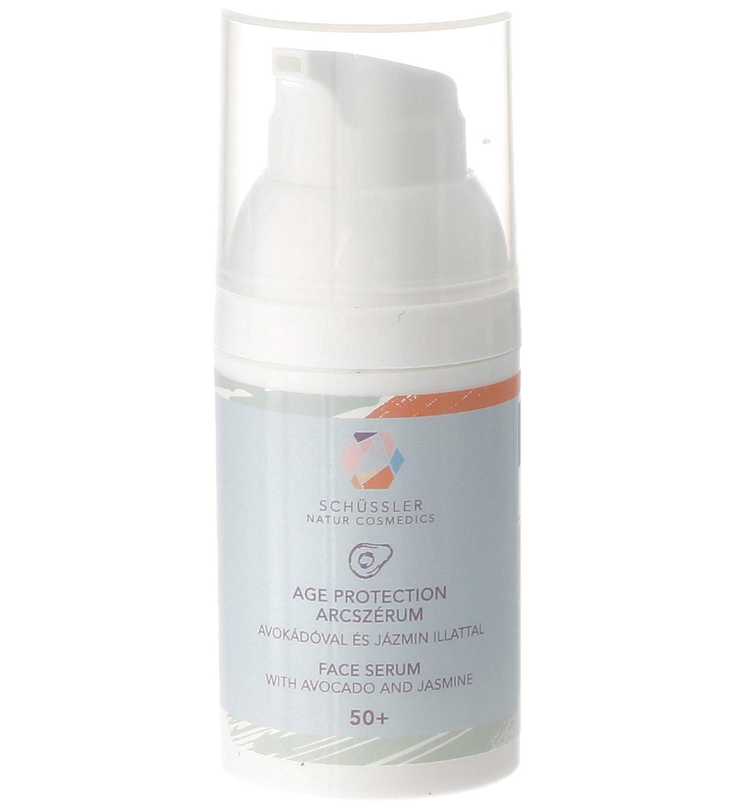 Pl ger Schussler Sch ssler Natur Cosmedics Sch ssler Age Protection Serum 50+ 30 ml. 80 ml 1 unit