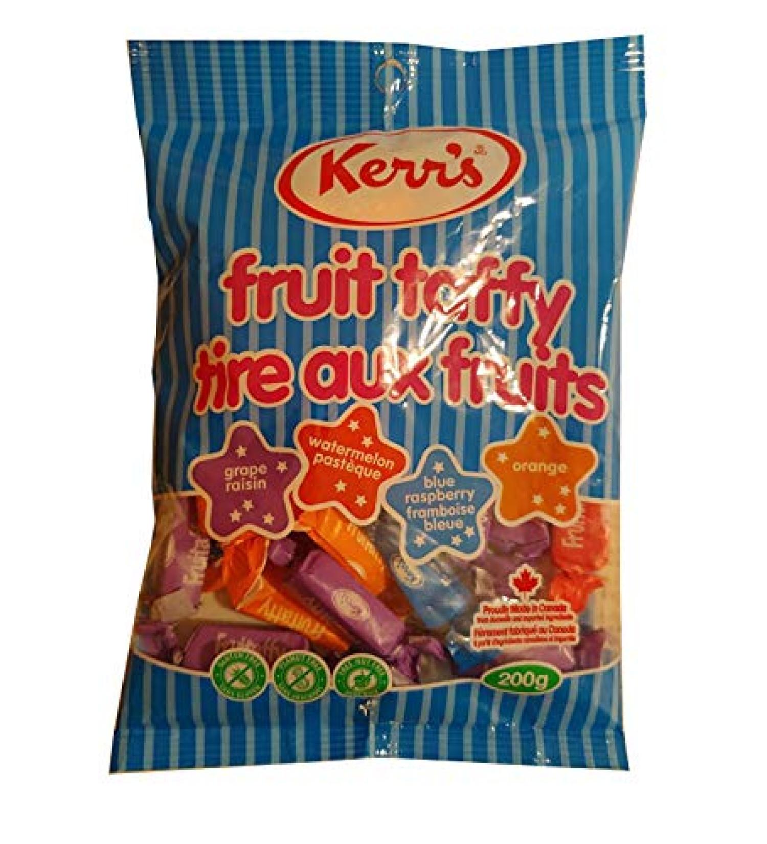 Kerr's Fruit Taffy 200g - Pack of 3