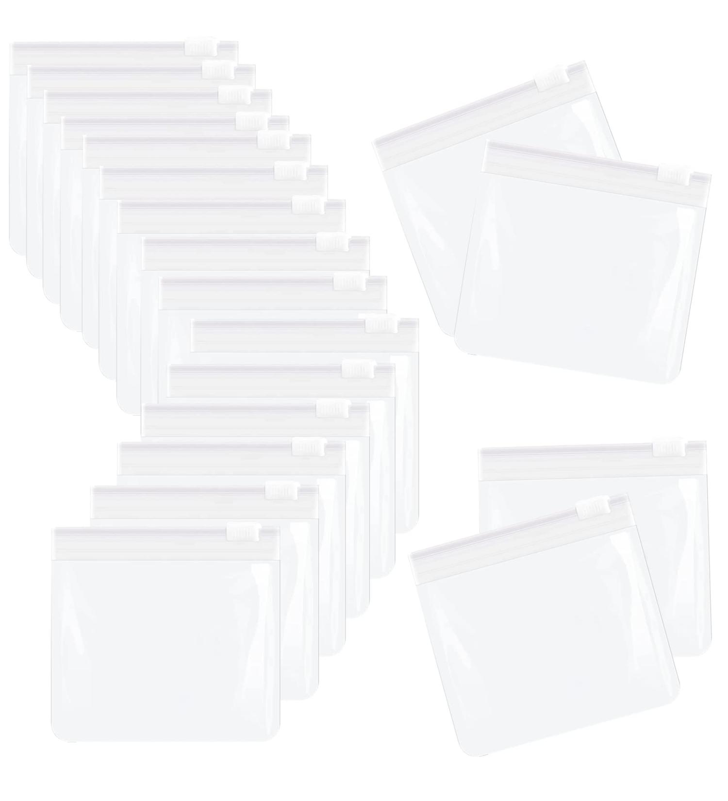 Reusable Pill Pouches Bags for Medicine Zipper Pill Bag Medicine Storage Pouches (30)