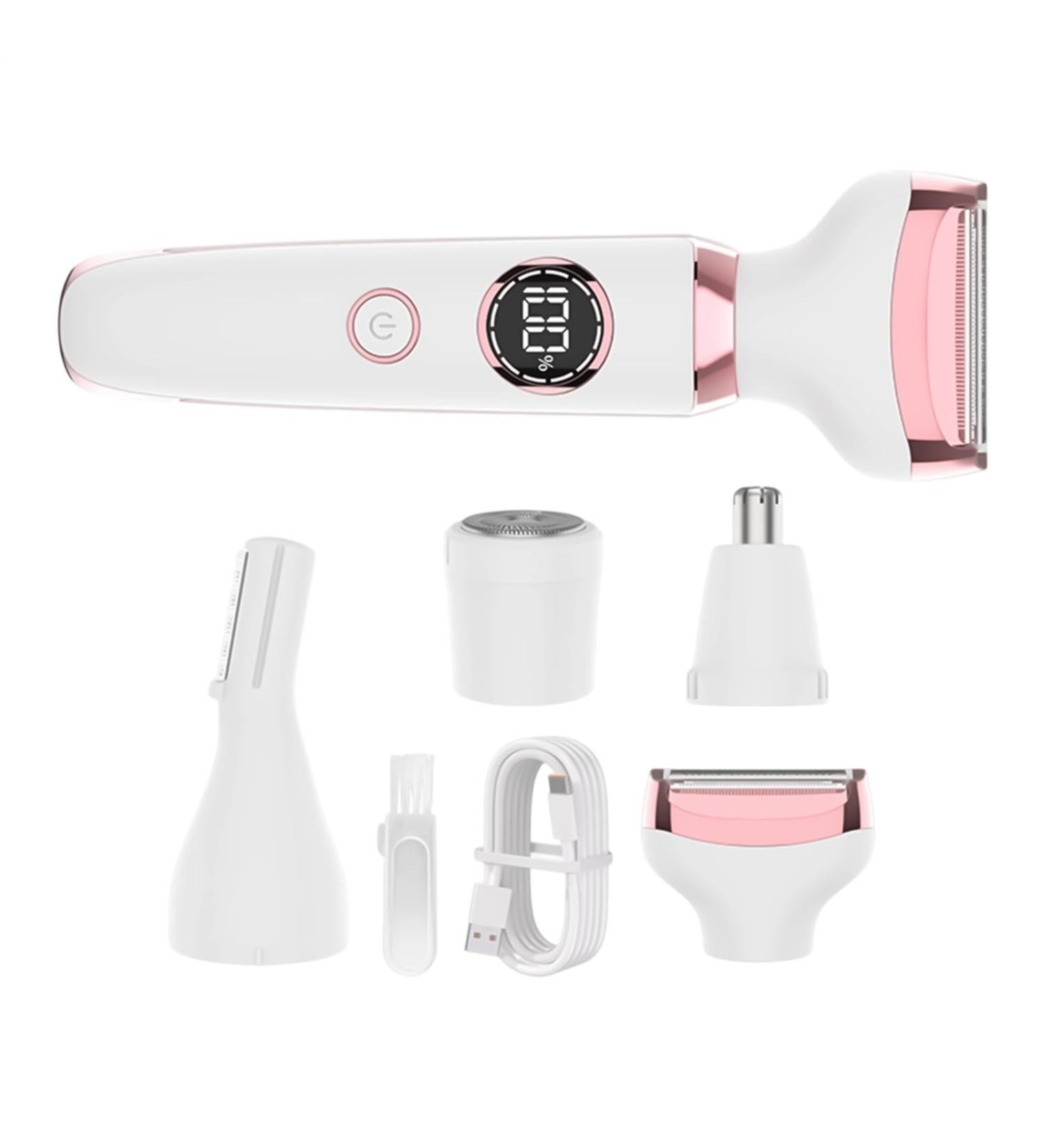 Rasoir lectrique pour Femmes - Appareil D tachable Portable et Doux Tondeuse Bikini pour Femmes - Pour l' pilation du Visage et du Corps pour Voyage et Beaut  - Buy Online on GoSupps.com