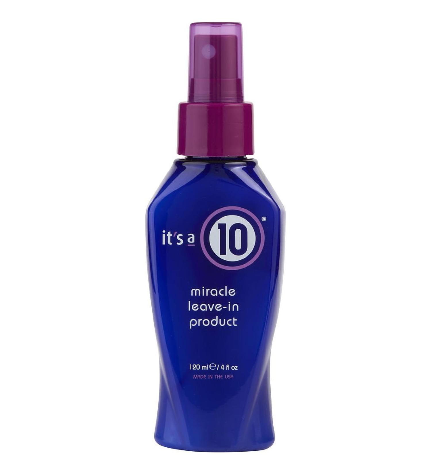 ITS A 10 by It's a 10 MIRACLE LEAVE IN PRODUCT 4 OZ (3 PACK) 1.33 Fl Oz (Pack of 3)