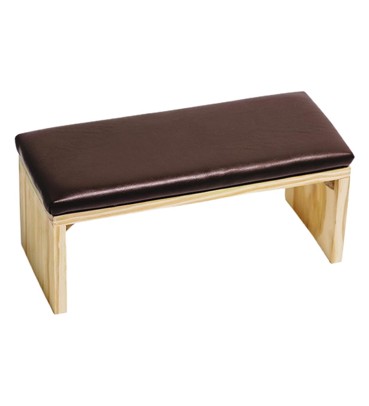 Nail Art for Women Nail Pillow Double-layer Long Lifespan Wood Manicure Arm Rest Cushion for Women Nail Pillow Stand for Indoor - Buy Online on GoSupps.com
