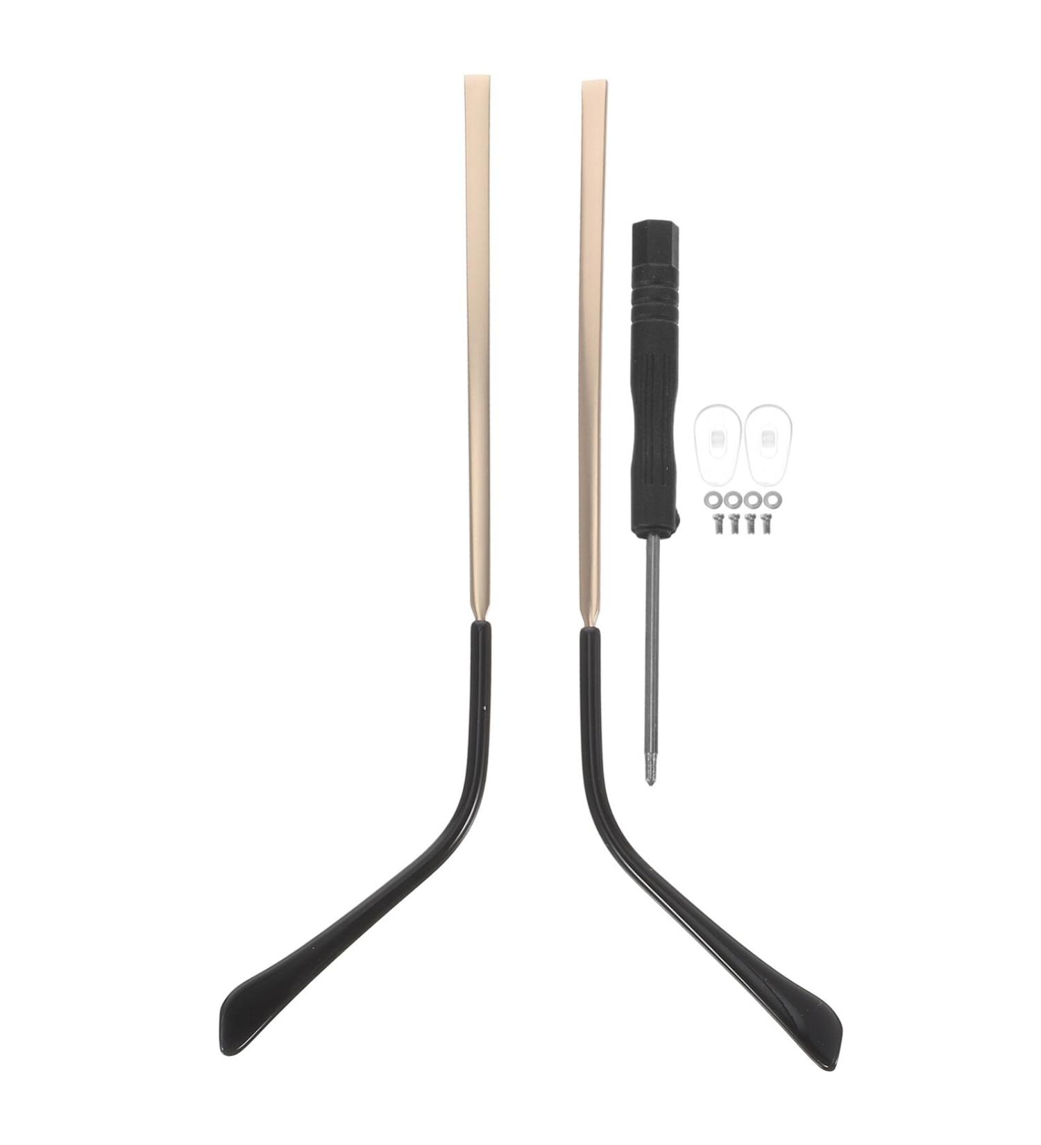 Stobok Metal Glasses Replacement Bracket Sunglasses - Brick Frame with Screwdriver & Nose Pad - Black - Buy Online on GoSupps.com