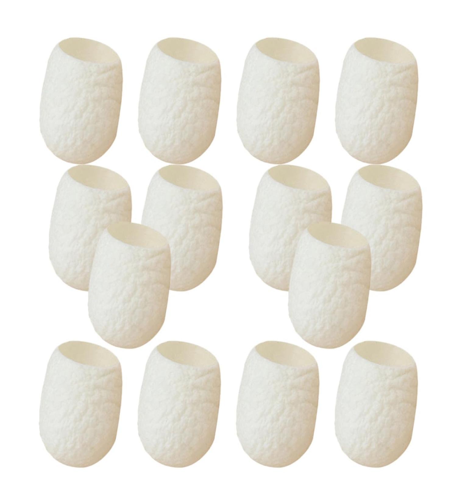 VALICLUD Boules Nettoyantes Visage Soie Naturel 20 Pi ces Exfoliantes Douces pour Peau Sensible Boules de Soin Visage Fibres Naturelles Nettoyage et Exfoliation D licate Quotidienne - Buy Online on GoSupps.com