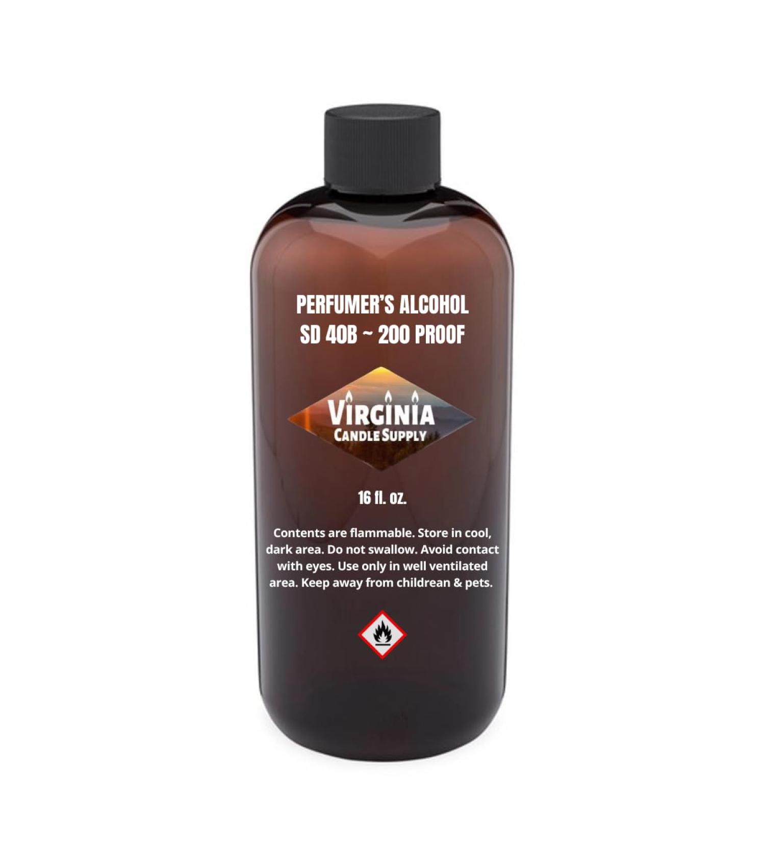 Perfumer s Alcohol (16 oz Bottle) - SDA 40B - 200 Proof - For Making Custom Creations Such As: Perfume Eau de Parfum Eau de Toilette Cologne Eau de Cologne After Bath Spray Air Freshener - Buy Online on GoSupps.com