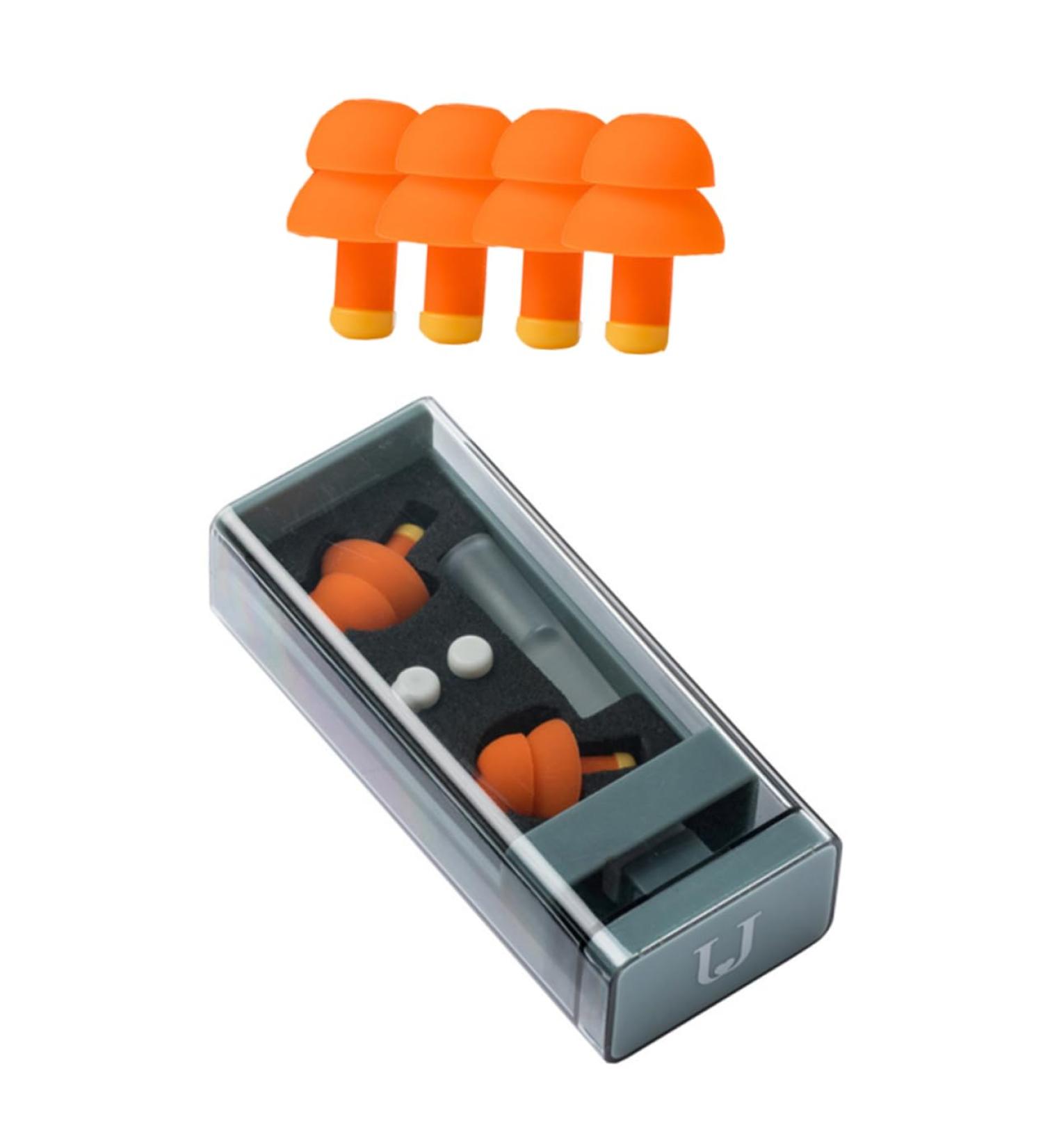Shop 3 Sets of Stylish Noise-Canceling Earplugs - Durable Sound-Isolating Earbuds for Students & Travelers | Portable Noise-Proof Earplug Solutions - Buy Online on GoSupps.com