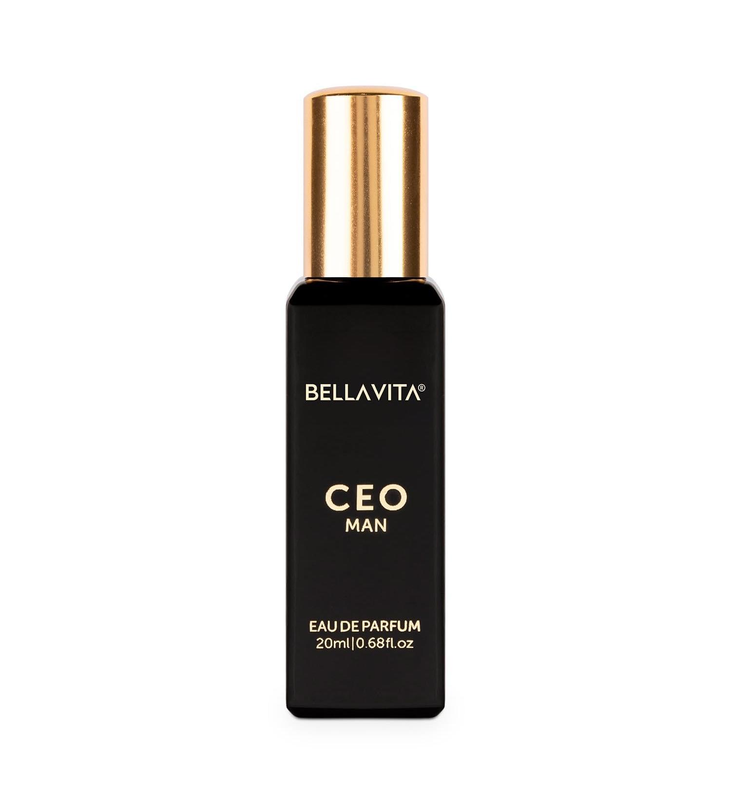 Bell.a Vita Luxury CEO MAN Eau De Parfum | Office Wear Perfume for Men with long lasting notes of Tonka and Agarwood 20 ML. - Buy Online on GoSupps.com