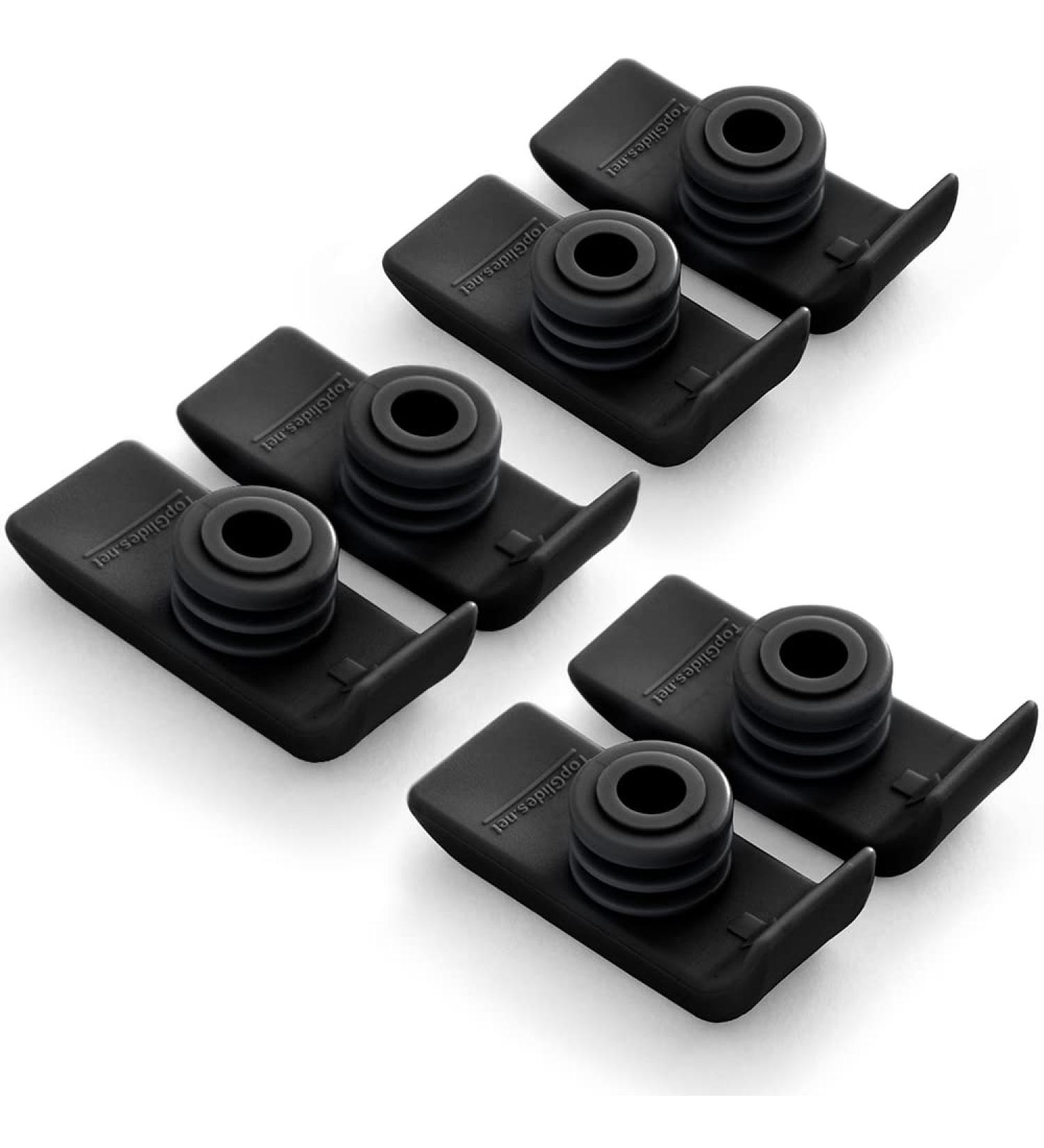 3-Pack Walker Ski Glides for Drive Medical Walkers - 3 Pairs (Black) - Buy Online on GoSupps.com