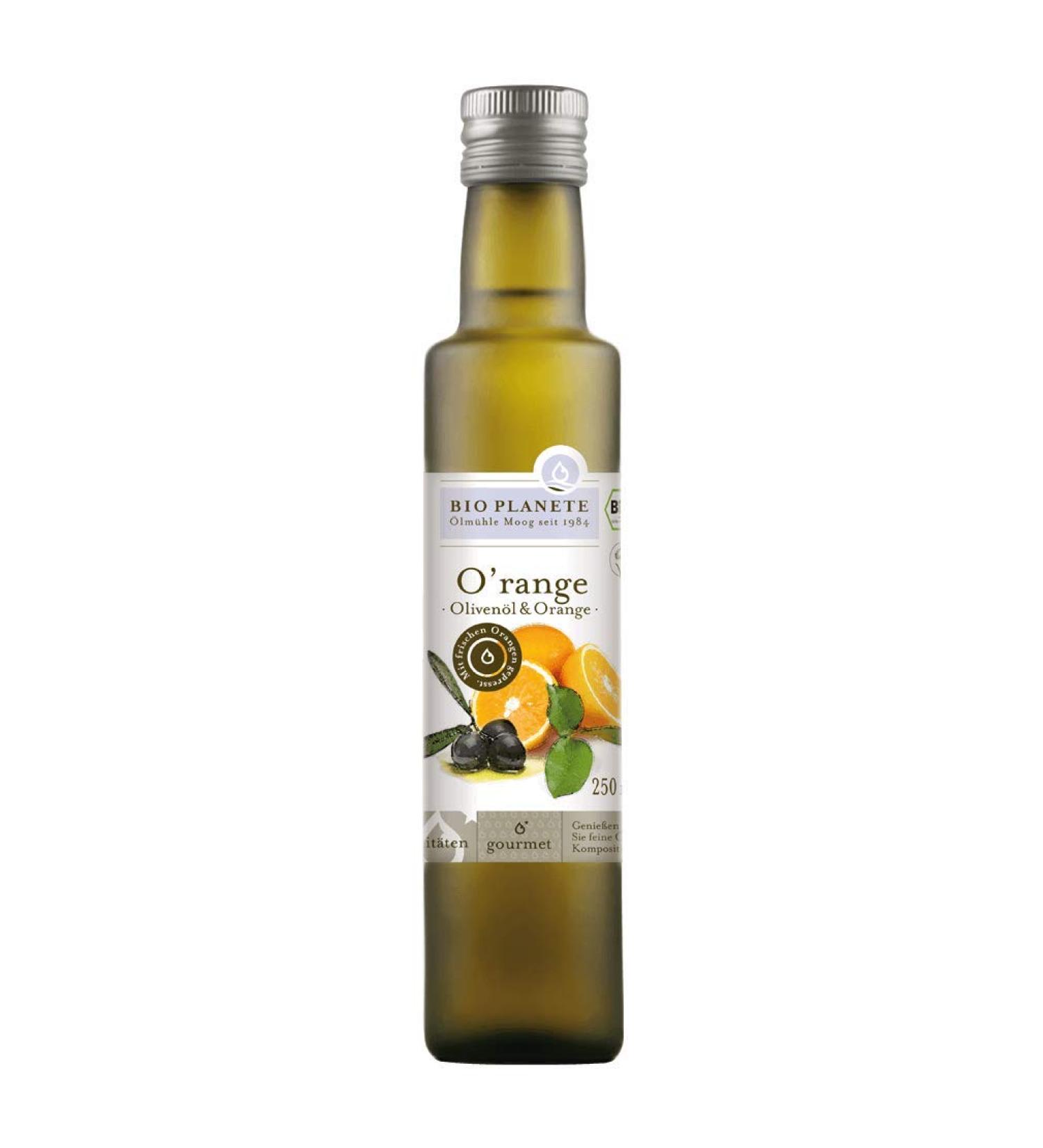 Bio Planete Organic Olive Oil with Orange Extra Native (1 x 250 ml)