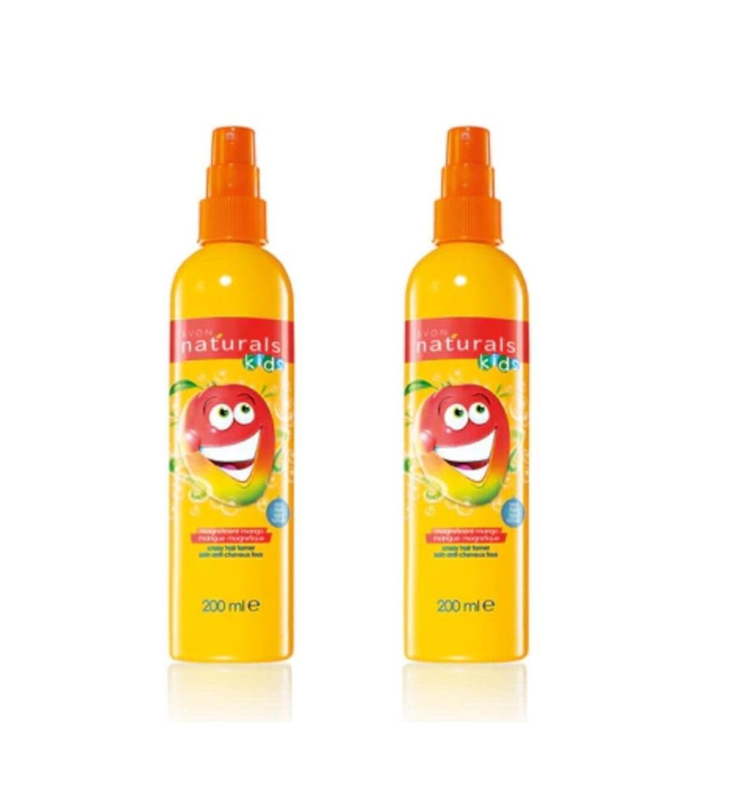 Generic Kids Magnificent Mango Detangling Spray - Smooth Detangle Hair and Mango Scent That Kids Love - Set of 2x Detangling Sprays - Buy Online on GoSupps.com