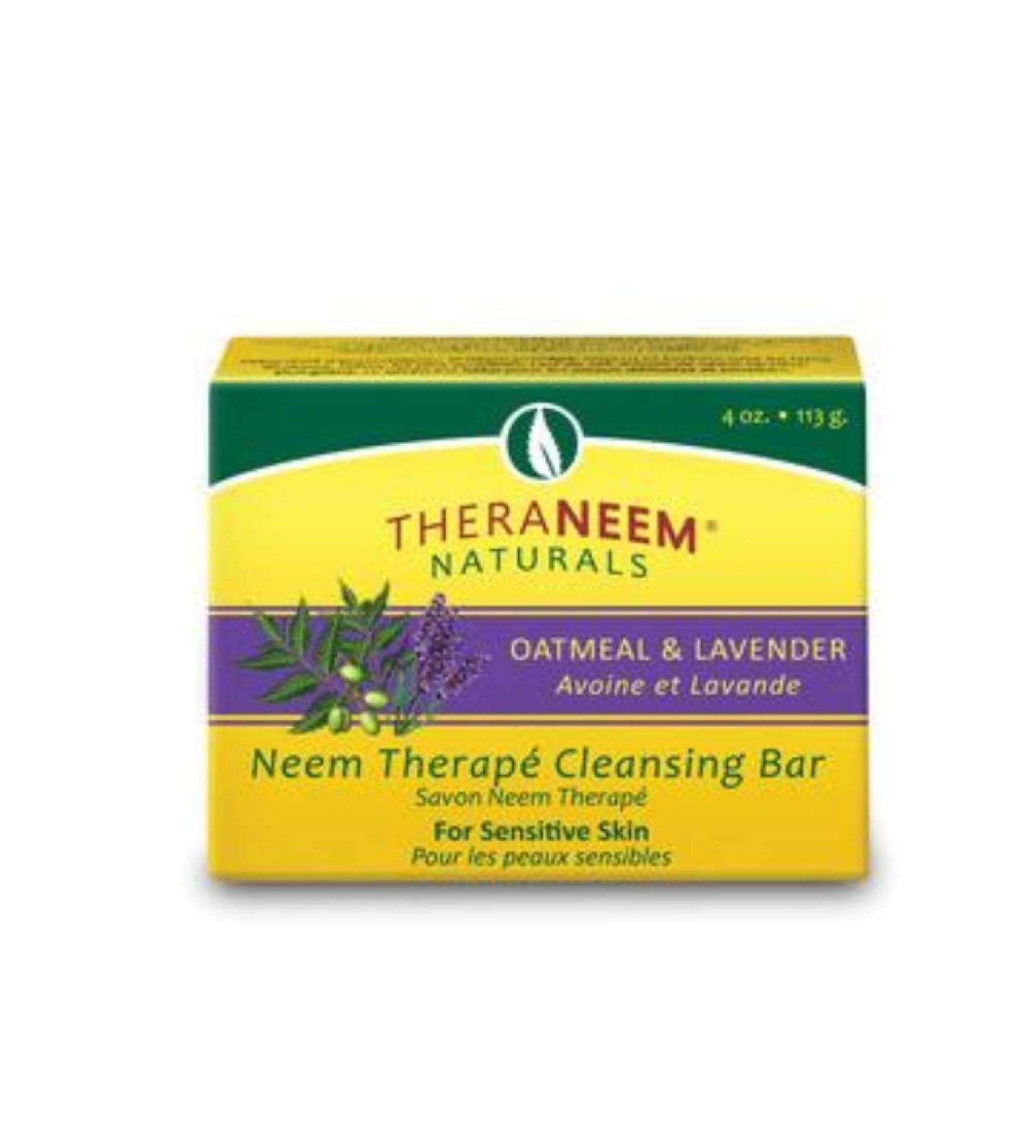 TheraNeem | Oatmeal Lavender & Neem Oil Cleansing Bar
