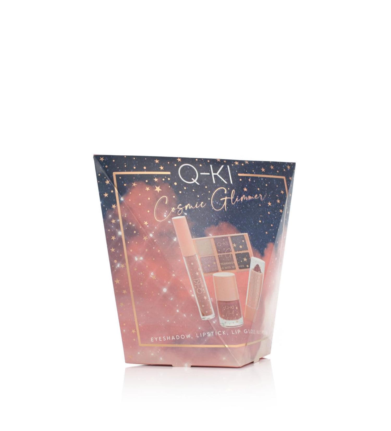 Q-KI Cosmic Glimmer Gift Set Women 4 Pc