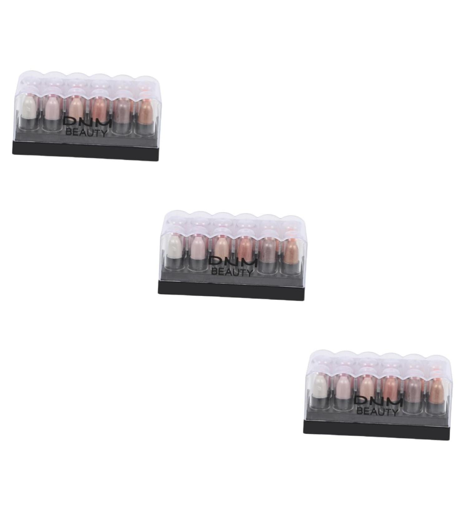 Beavorty 3 Boxes 12 Shadow Box Flash Suit Woman Eyeshadow Pen Girl Makeup Eyeshadow Pen Makeup Set 1 count (Pack of 1) As Shownx3pcs - Buy Online on GoSupps.com