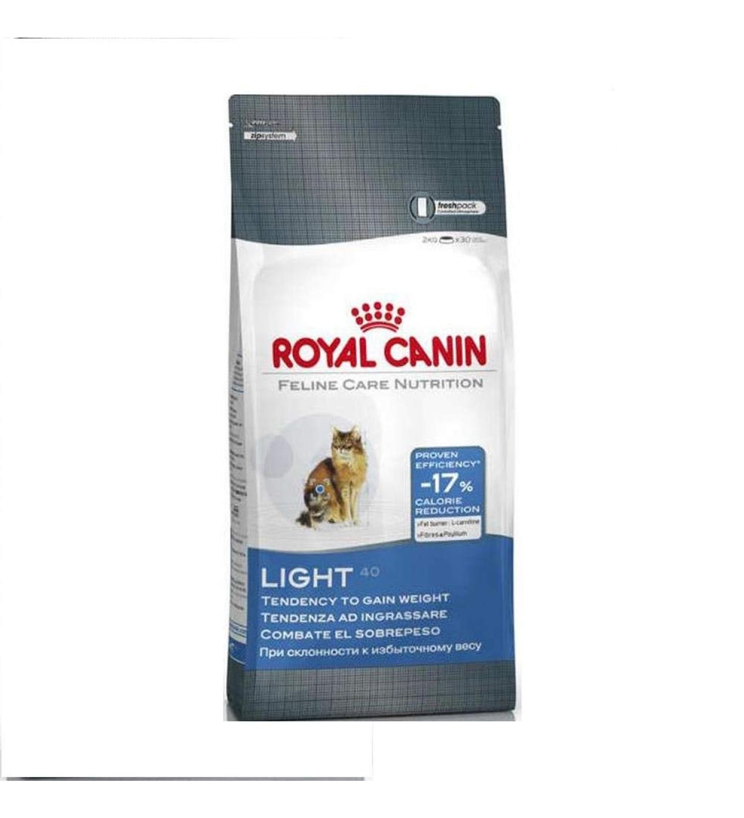 ROYAL CANIN Cat Food Light 40 Dry Mix 2 kg Chicken 2 kg (Pack of 1)