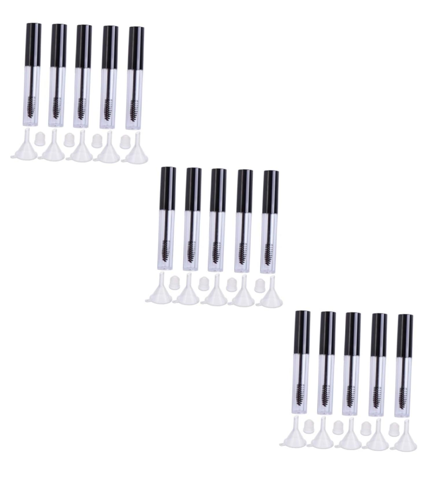 Healeved 15 Pcs Eyelash Brush Tube Empty Eyelash Tube Empty Mascara Tube Empty Eyelashes Tube Empty Tube 1 g (Pack of 1) Blackx3pcs - Buy Online on GoSupps.com