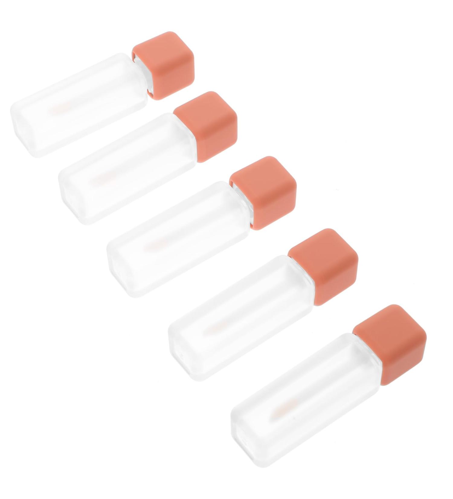 SAFIGLE 5pi ces Lot de Tubes Vides de Gloss L vres pour Cr ation de Flacons L vres Soin - Buy Online on GoSupps.com