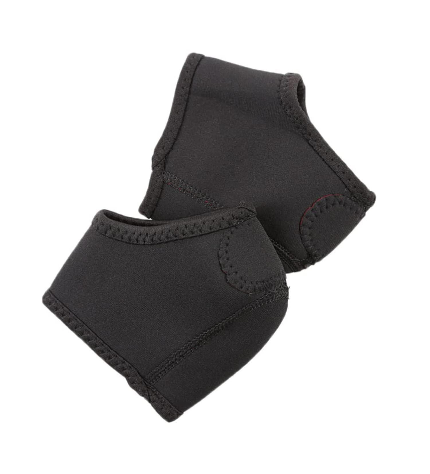 COHEALI Foot Heel Pads - 2Pcs Feet Care Covers for Plantar Fasciitis - Heel Support Sleeves with Anti-Cracking Cushion - Buy Online on GoSupps.com