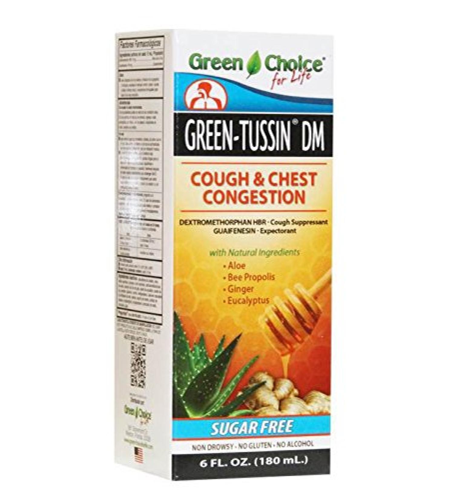 Green Tussin DM Sugar Free