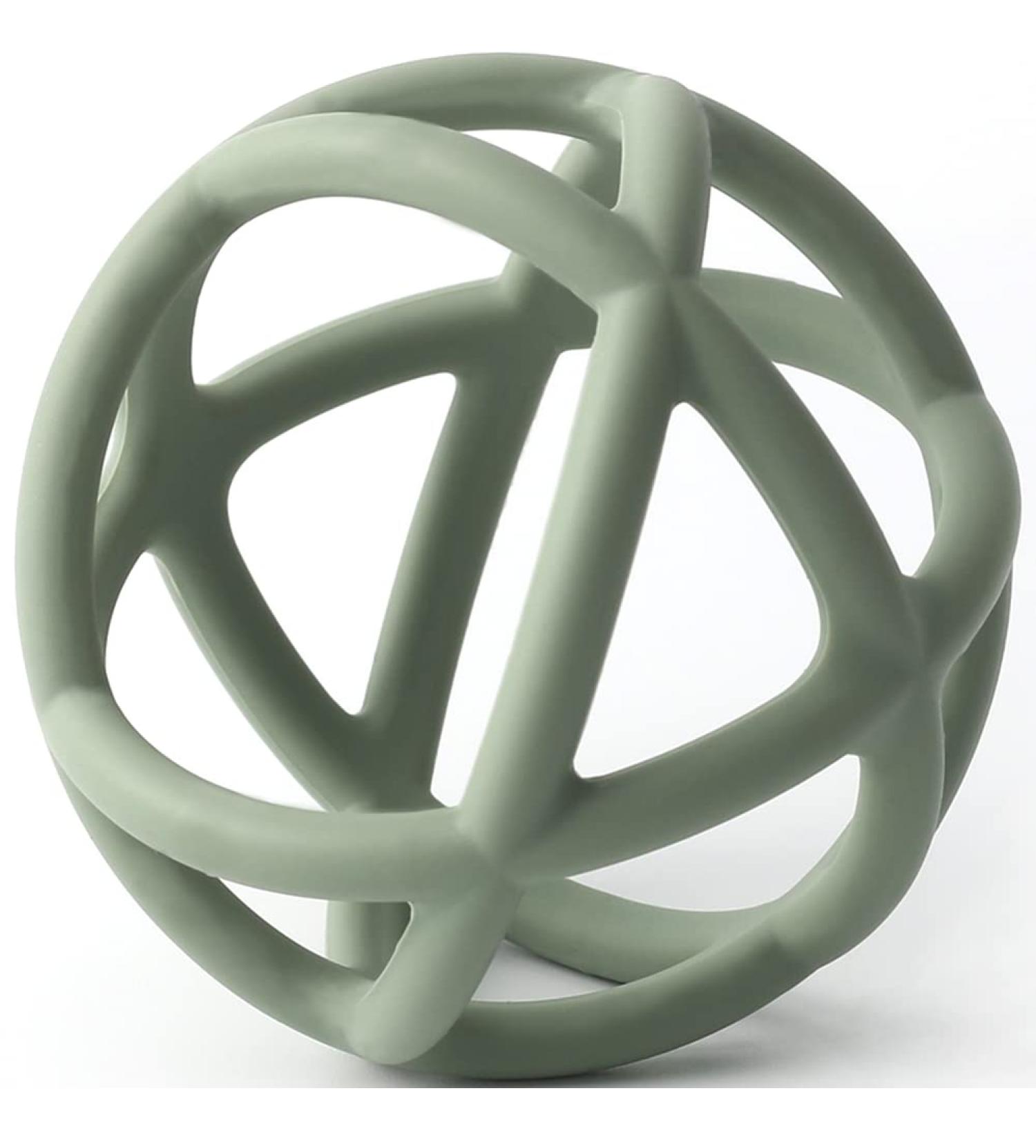 Grasping Ball for Babies | Food Grade Silicone Teething Toy | BPA Free Flexible Ball (Sage) - Buy Online on GoSupps.com
